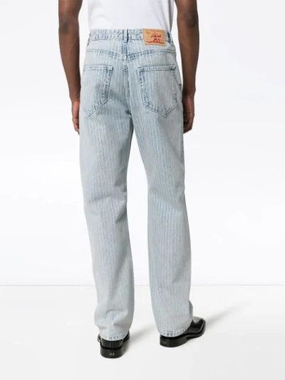 Y/Project Y/PROJECT Striped Wide-leg Jeans In White Size S Size US 30 / EU 46 - 3 Thumbnail