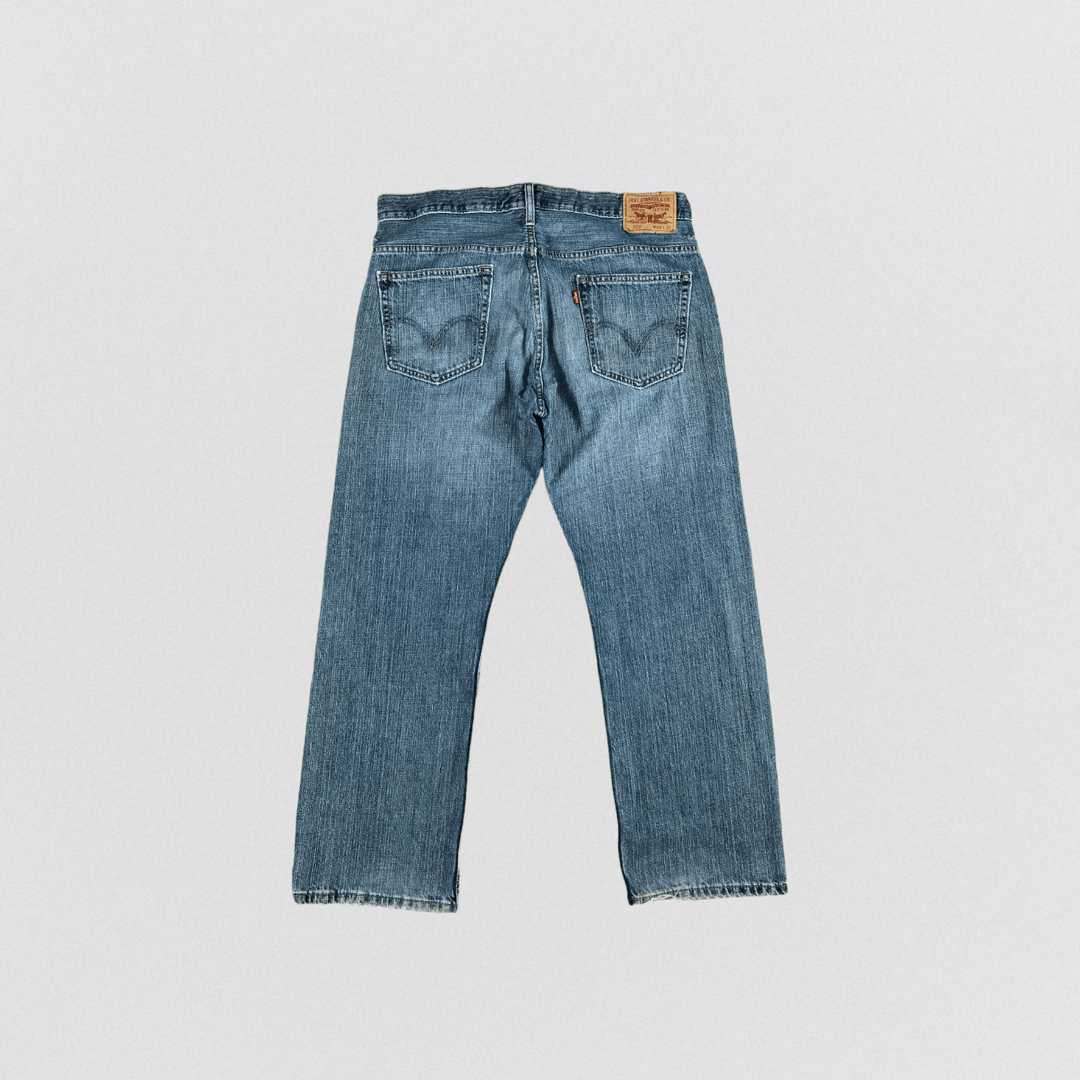 Levi's × Vintage Vintage Blue Wash Levis 569 Jeans-JM2498 Size US 38 / EU 54 - 2 Thumbnail