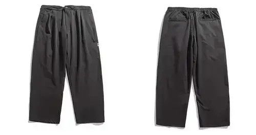 Japanese Brand 21SS Indigo Union Japan Black Straight Legs Pants Size US 33 - 4 Thumbnail