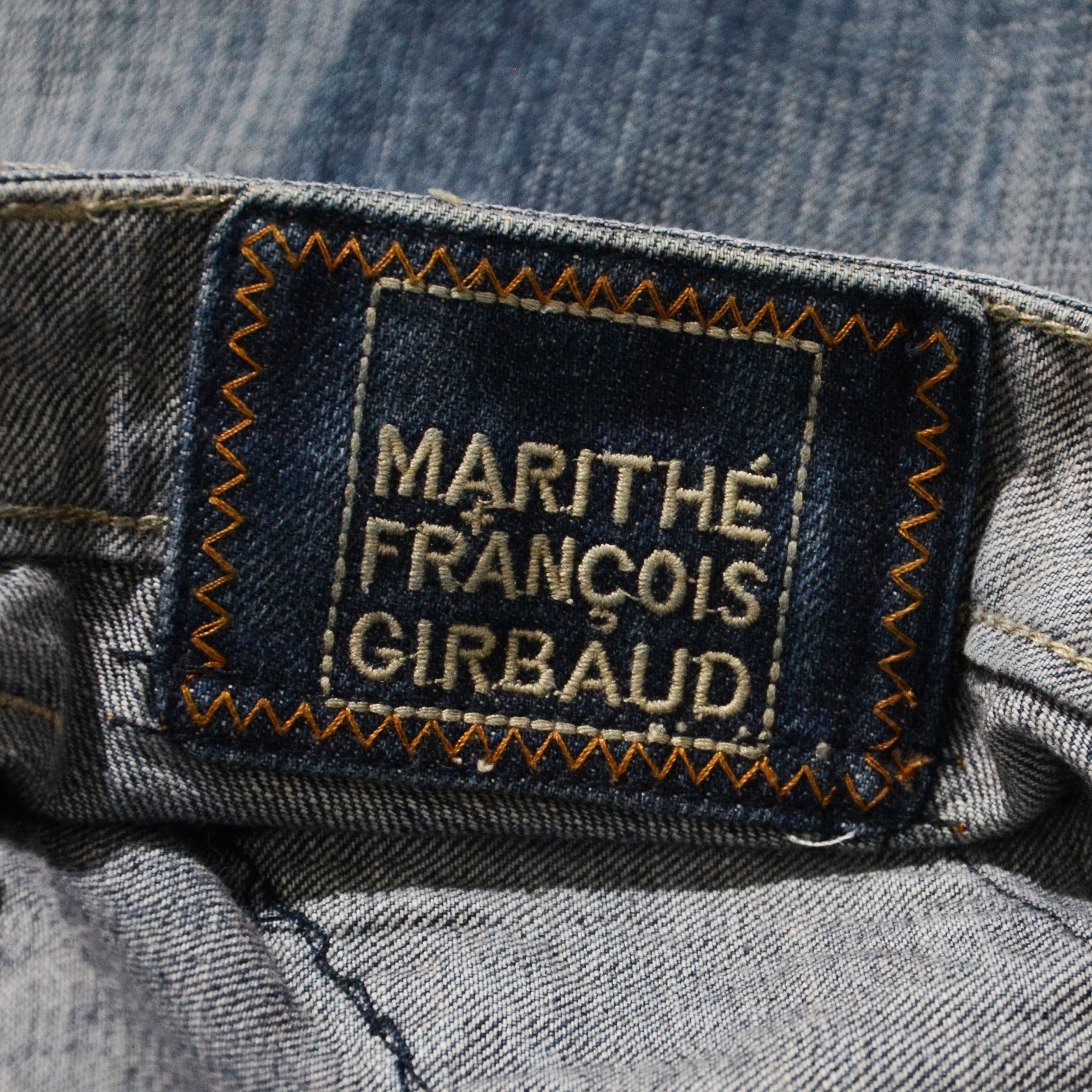 Marithe + Francois Girbaud [Hole Defects] Marithe Francois Girbaud Jeans SPFY2601DP10 Size US 34 / EU 50 - 6 Thumbnail