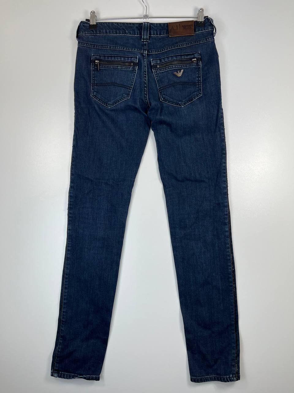 Armani Armani Jeans Womens Slim Fit Blue Denim Jeans Size 26 Size 26" / US 2 / IT 38 - 9 Thumbnail