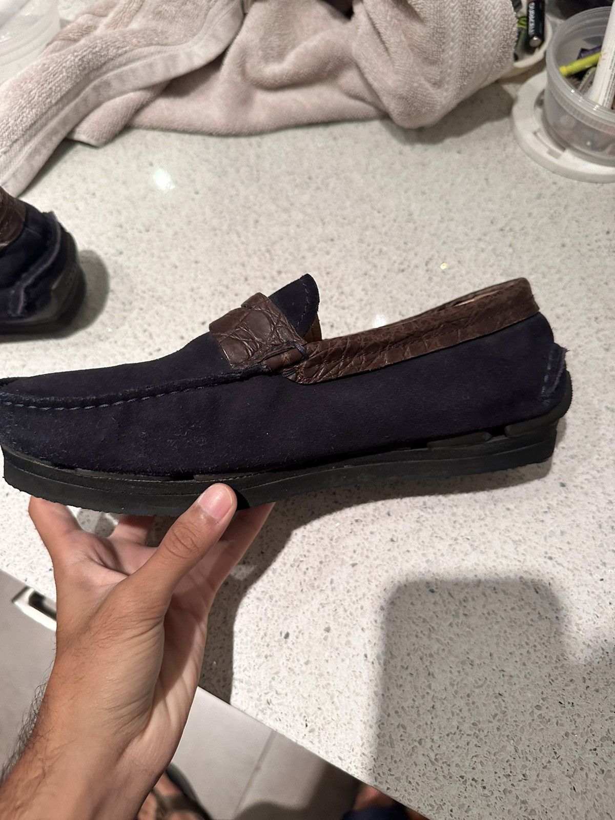 Giorgio Armani armani penny loafers Size US 8.5 / EU 41-42 - 2 Thumbnail
