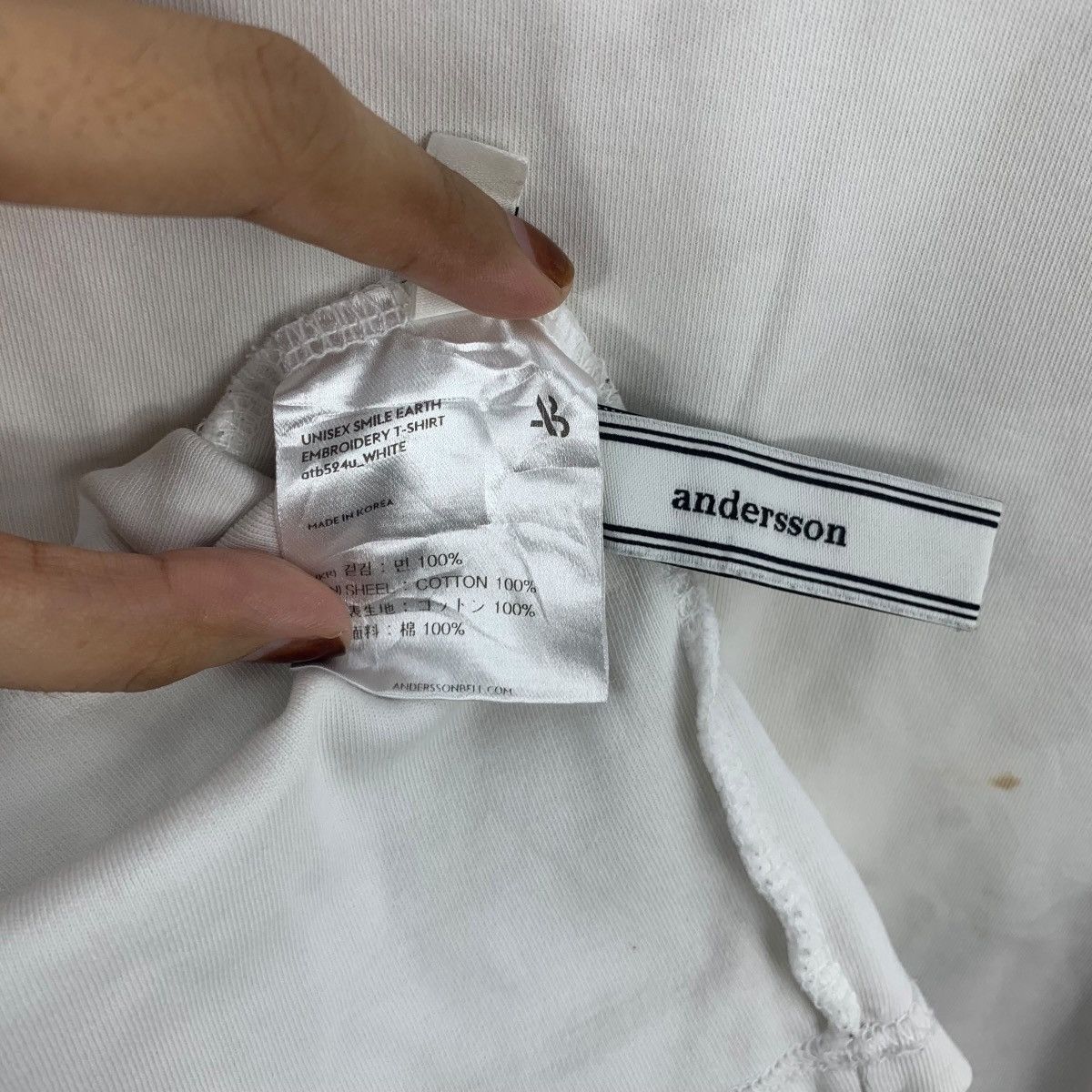 Andersson Bell ANDERSSON BELL KOREA Scandinavian Abstract Baggy Tee Shirt Size L / US 10 / IT 46 - 12 Thumbnail