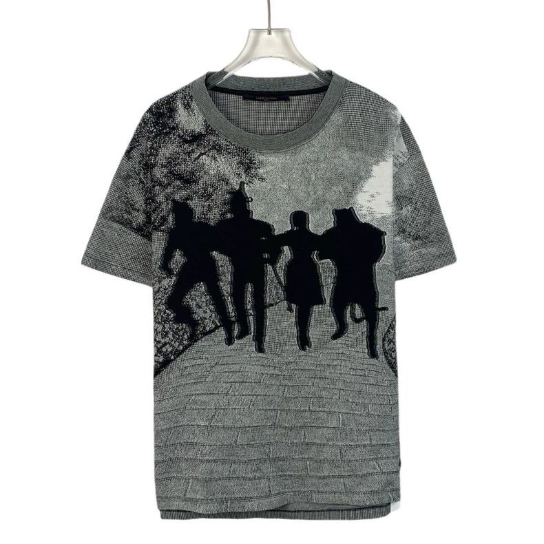 Louis Vuitton Louis Vuitton Dark grey character image intarsia cotton cr Size US S / EU 44-46 / 1 - 1 Thumbnail