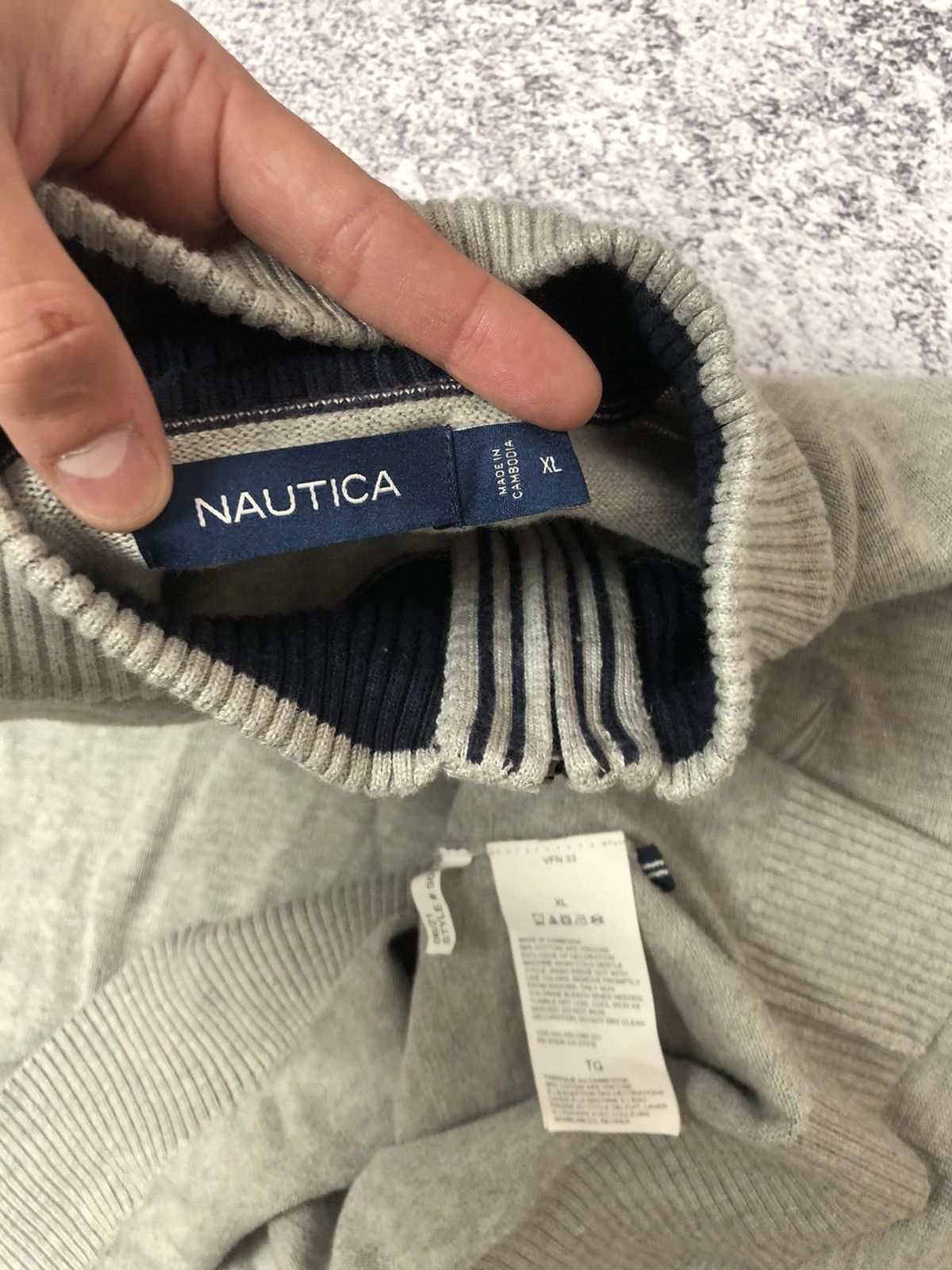 Nautica Vintage 1/3 Nautica men’s size Xl ykk casual rare y2k Size US XL / EU 56 / 4 - 4 Thumbnail