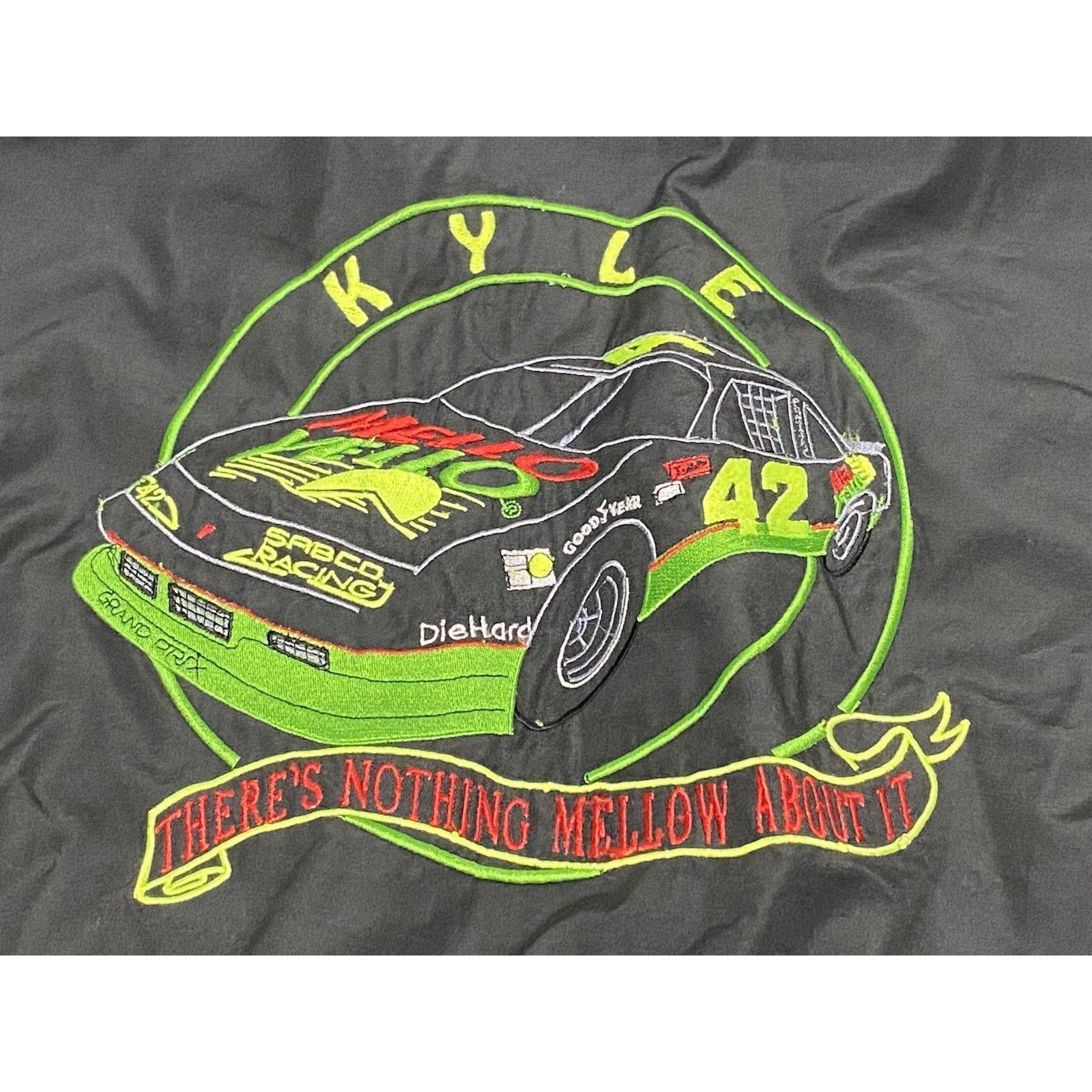 Other Kyle Petty 42 Vtg Mello Yello Nascar Full Zip Jacket Large Size US L / EU 52-54 / 3 - 7 Thumbnail