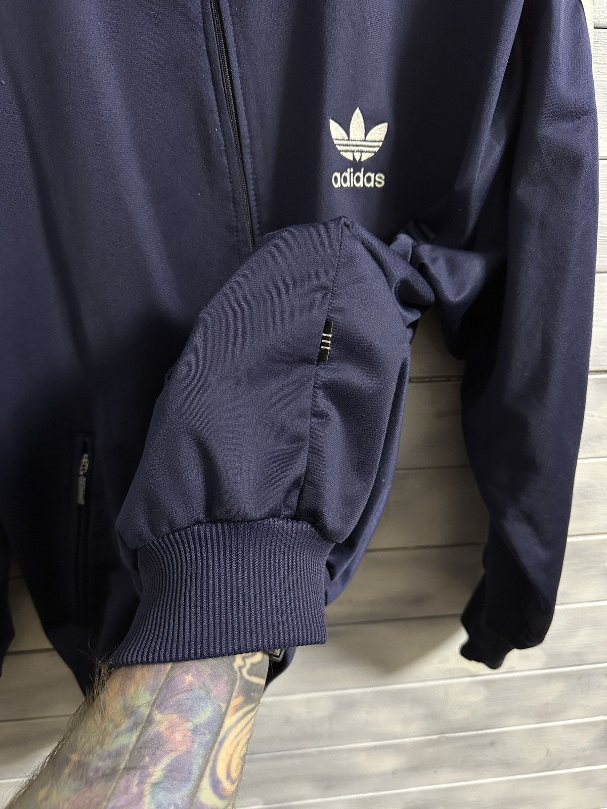 Adidas Rare Vintage Light Jacket Adidas Three Stripes Size US S / EU 44-46 / 1 - 3 Thumbnail