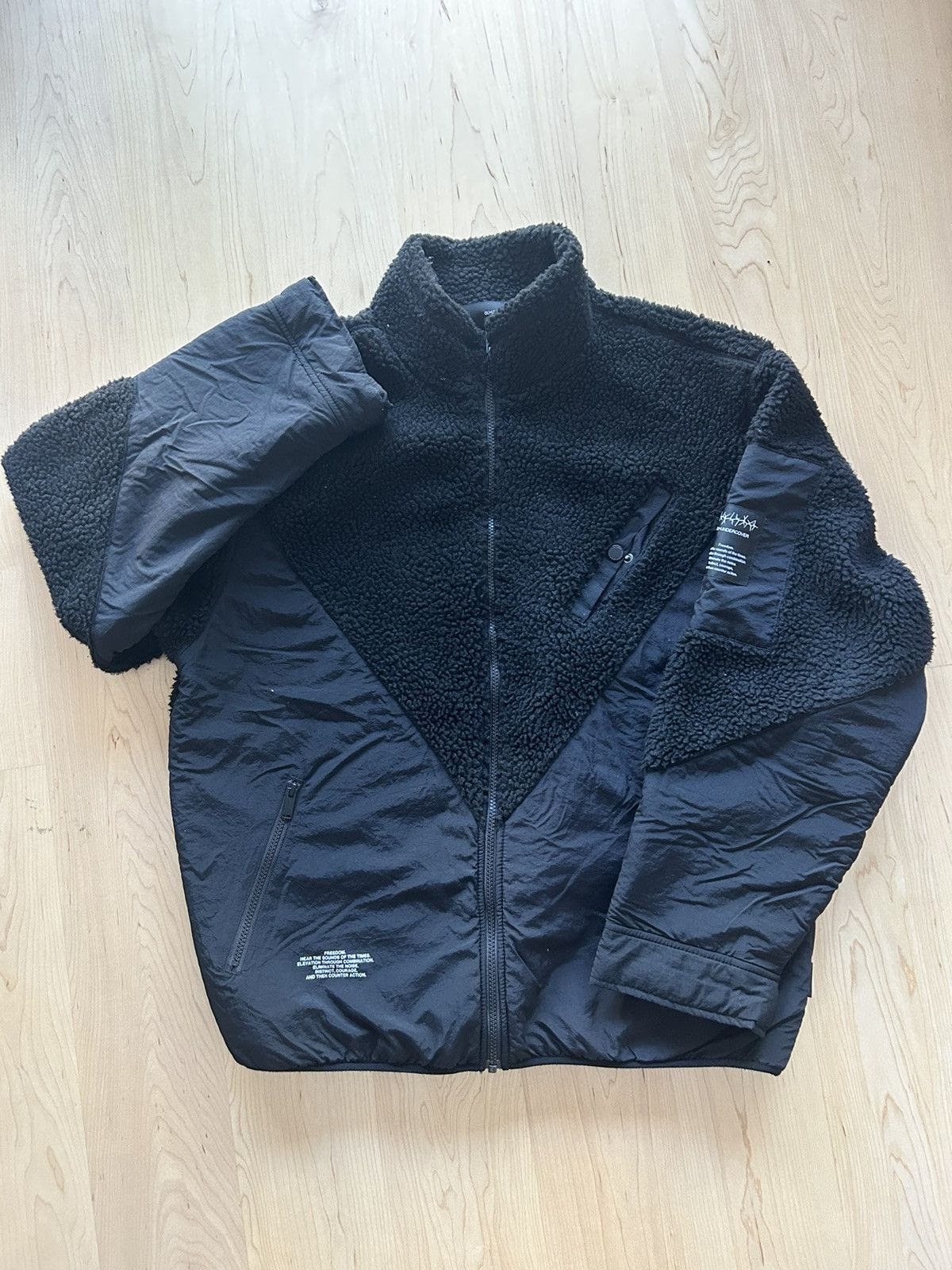 Undercover x GU Fleece Sweater Black