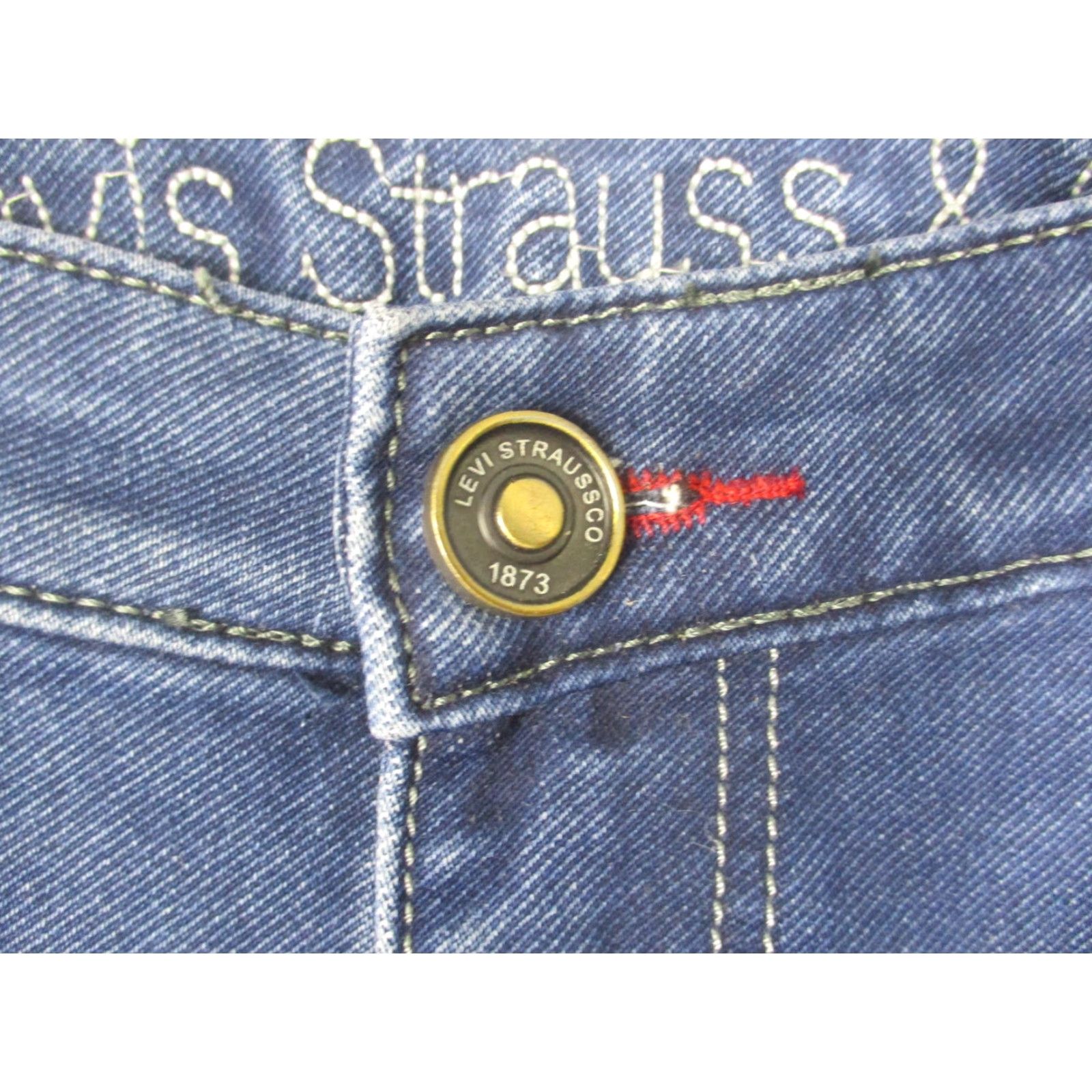 Levi's Levi's 511 Jeans Mens 38x32 Blue Slim Fit Tapered Leg Denim Medium Wash Size US 38 / EU 54 - 3 Thumbnail