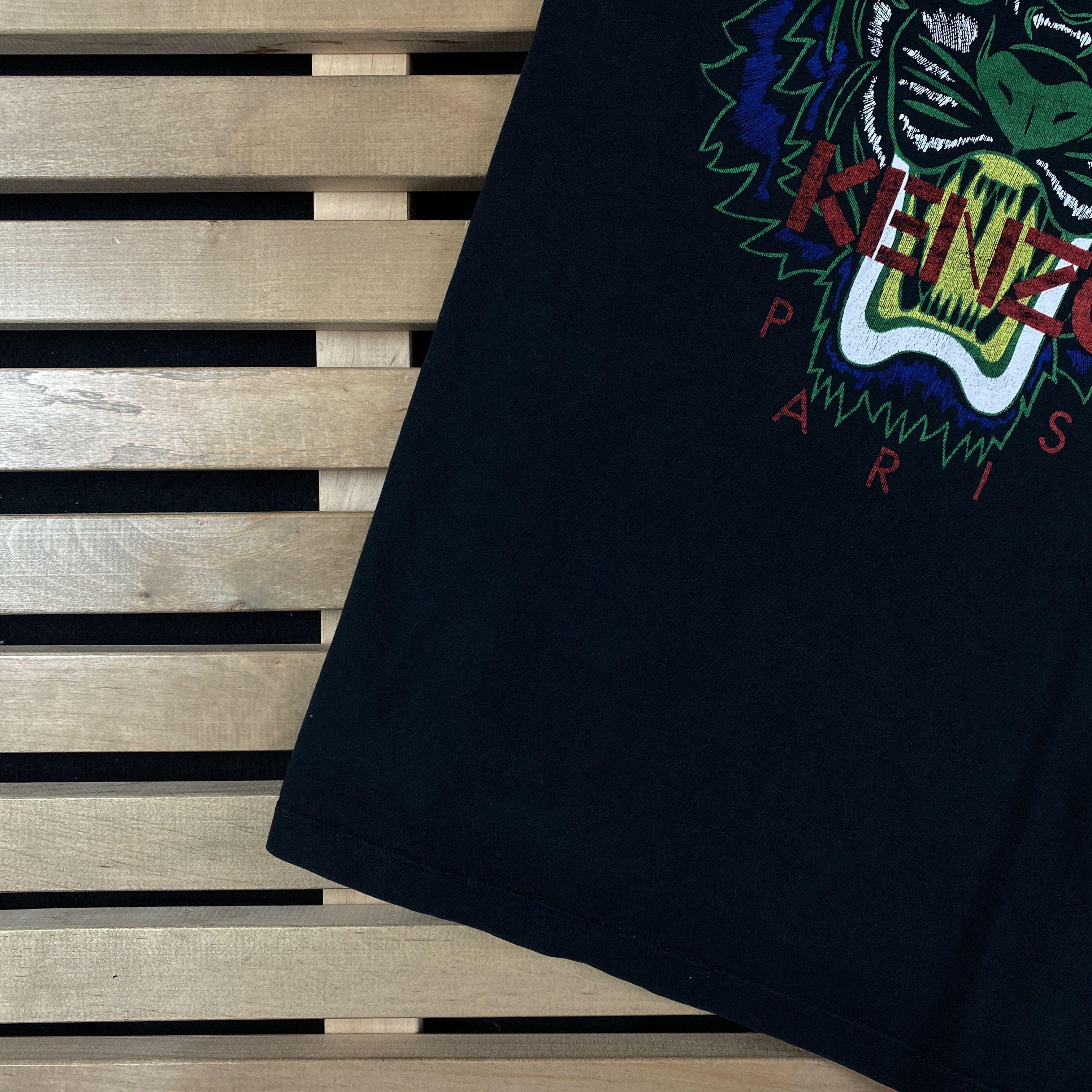 Kenzo Mens Short Sleeve T-Shirt Kenzo Size L Cotton Size US L / EU 52-54 / 3 - 3 Thumbnail