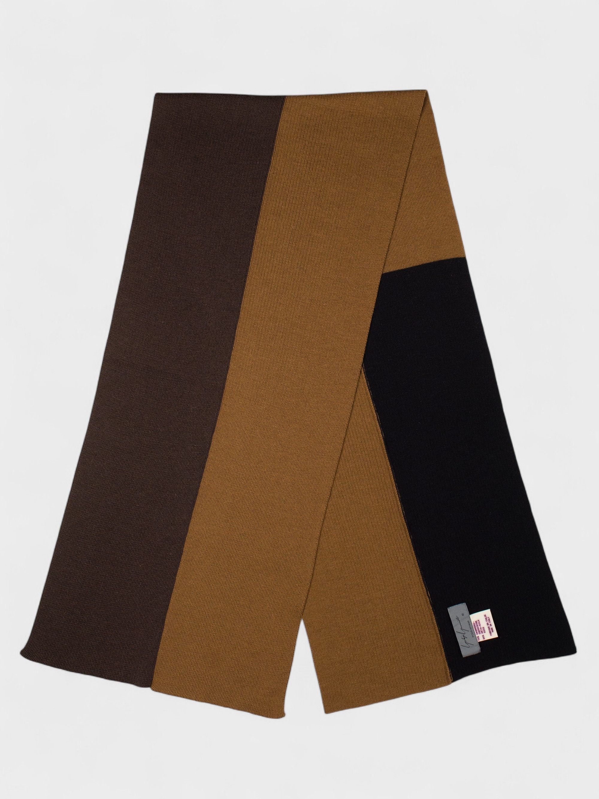 Yohji Yamamoto vintage Yohji Yamamoto Pour Homme patchwork scarf Size ONE SIZE - 3 Thumbnail