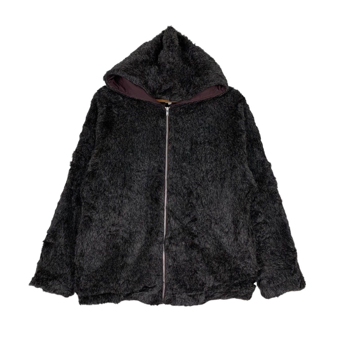 ジャケット・アウター Vkei Black fur jacket CIVARIZE × GOSTAR DE FUGA × Japanese Brand RARE CavariA