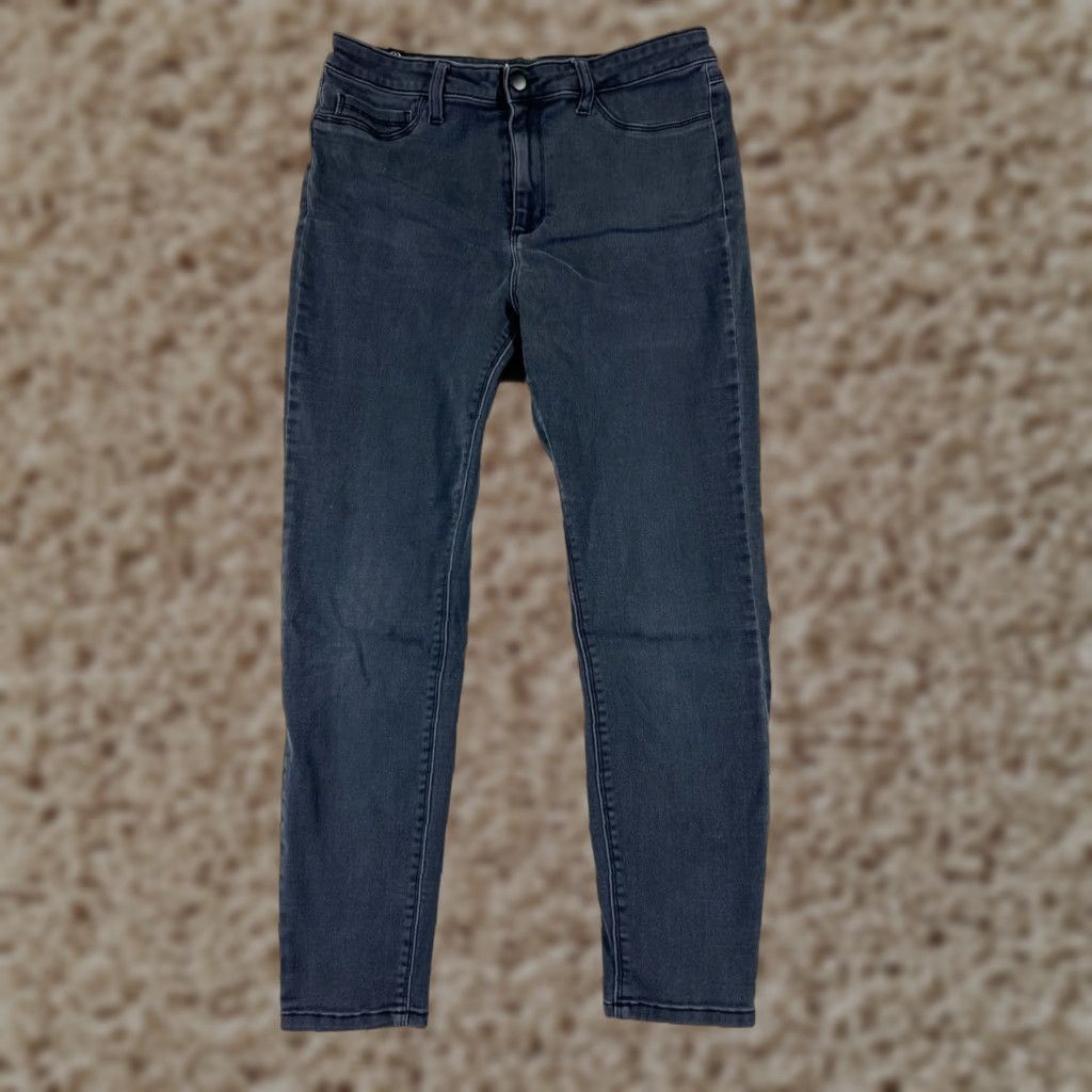 Denime One Republic For All Jeans Womens 12 Black Denim Skinny Mid Rise 28x25 Vintage No Size 34" / US 12 / IT 48 - 1 Thumbnail