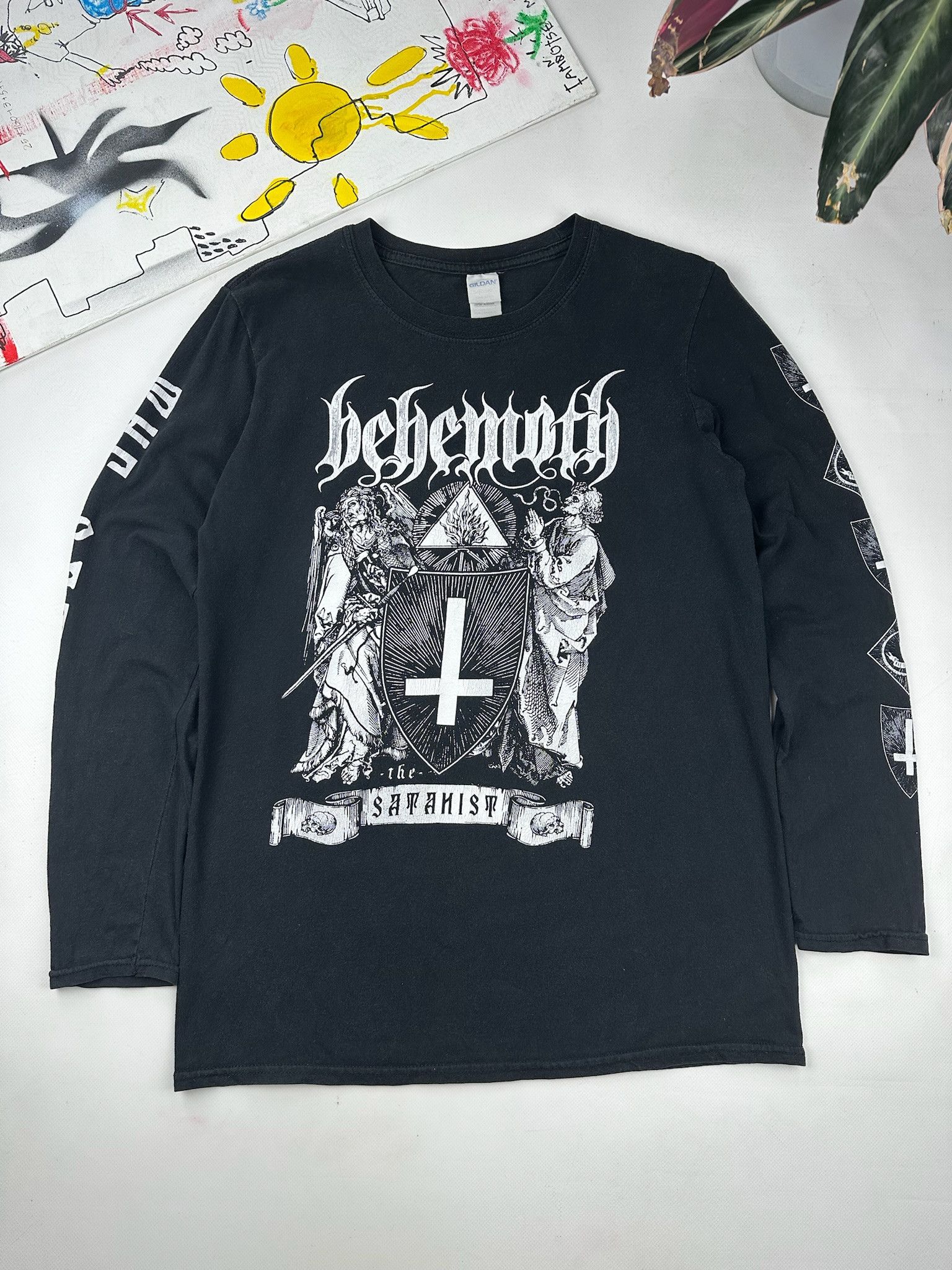 Band Tees Y2K Behemoth the satanist Extreme Metal Band TourT Shirt Size US M / EU 48-50 / 2 - 1 Thumbnail