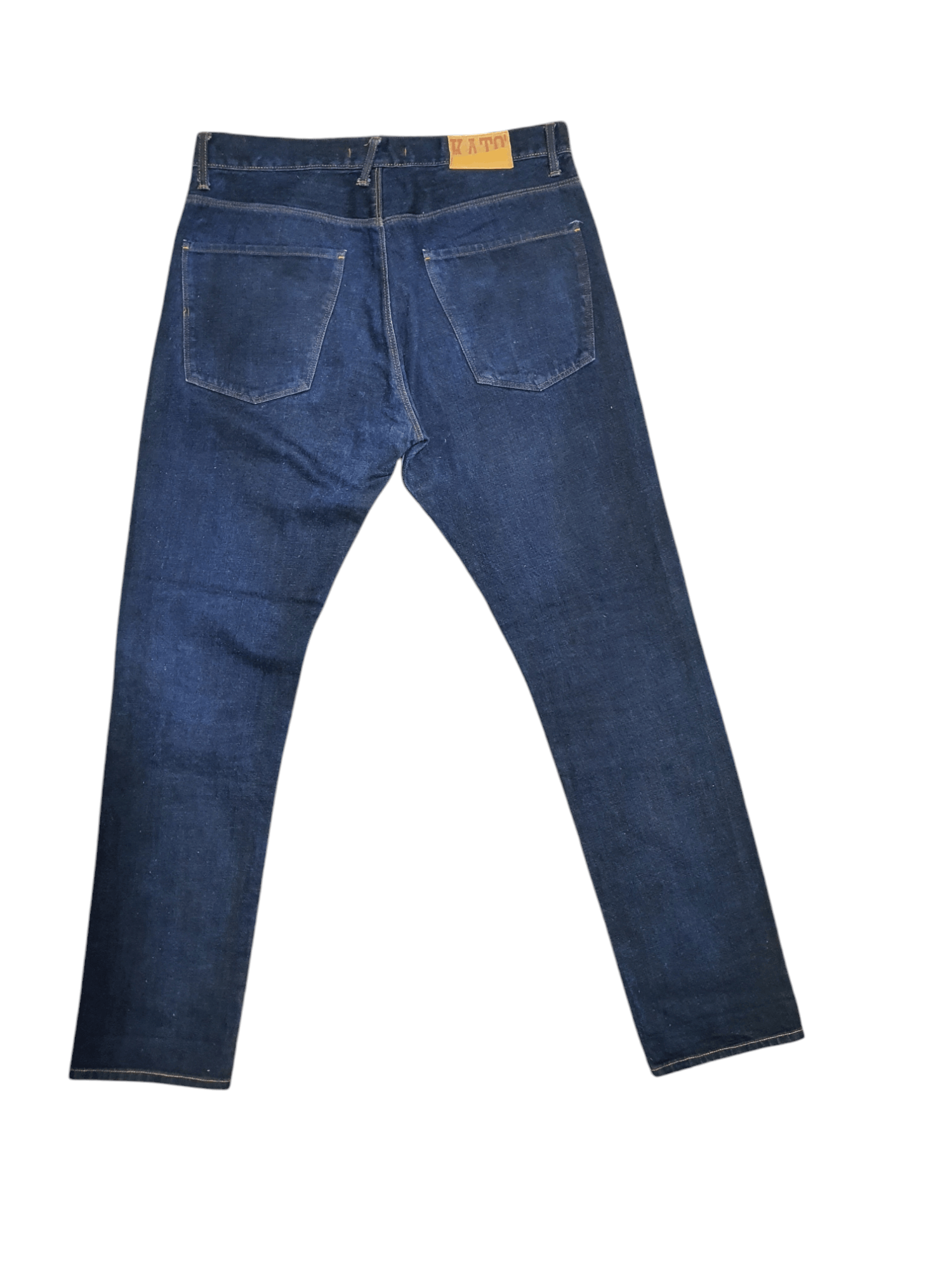 Hiroshi Kato × Japanese Brand HIROSHI KATO 34”/42” STAINED DIRT DESIGN SLIM FIT JEANS Size US 33 - 9 Thumbnail