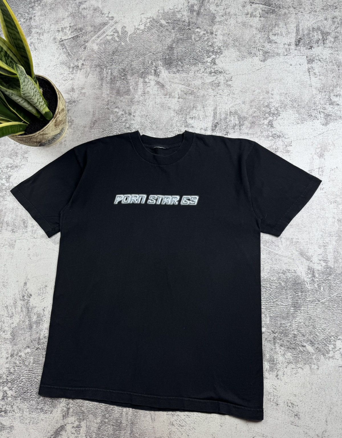 Hook-Ups Pornstar 69 Sex Vintage Men’s Large Black Hip Hop Rap Cotton T Shirt Tee Jersey Size US L / EU 52-54 / 3 - 3 Thumbnail