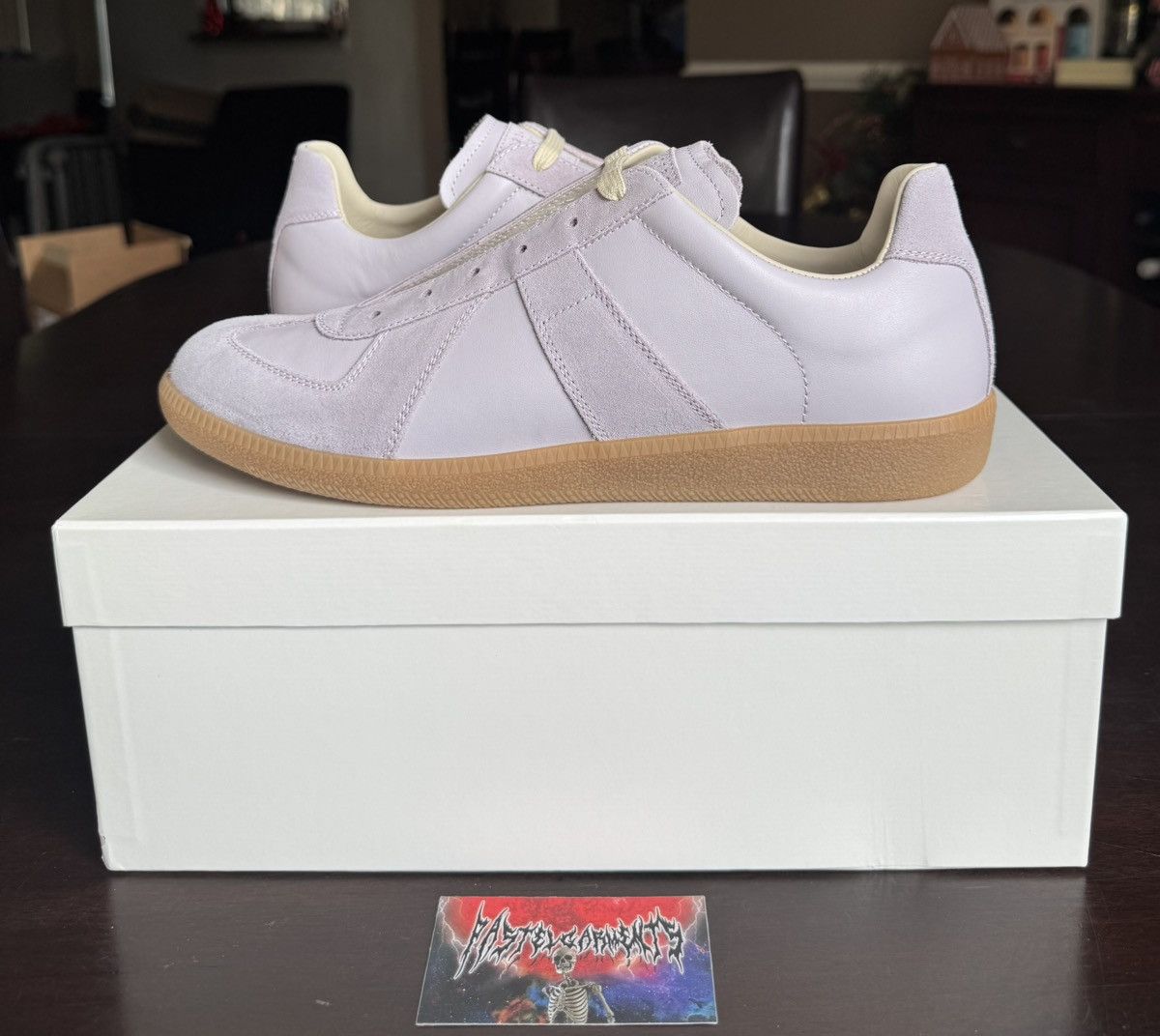 Maison Margiela Maison Margiela Replica Gat Glicine Lavender Size US 11 / EU 44 - 1 Thumbnail