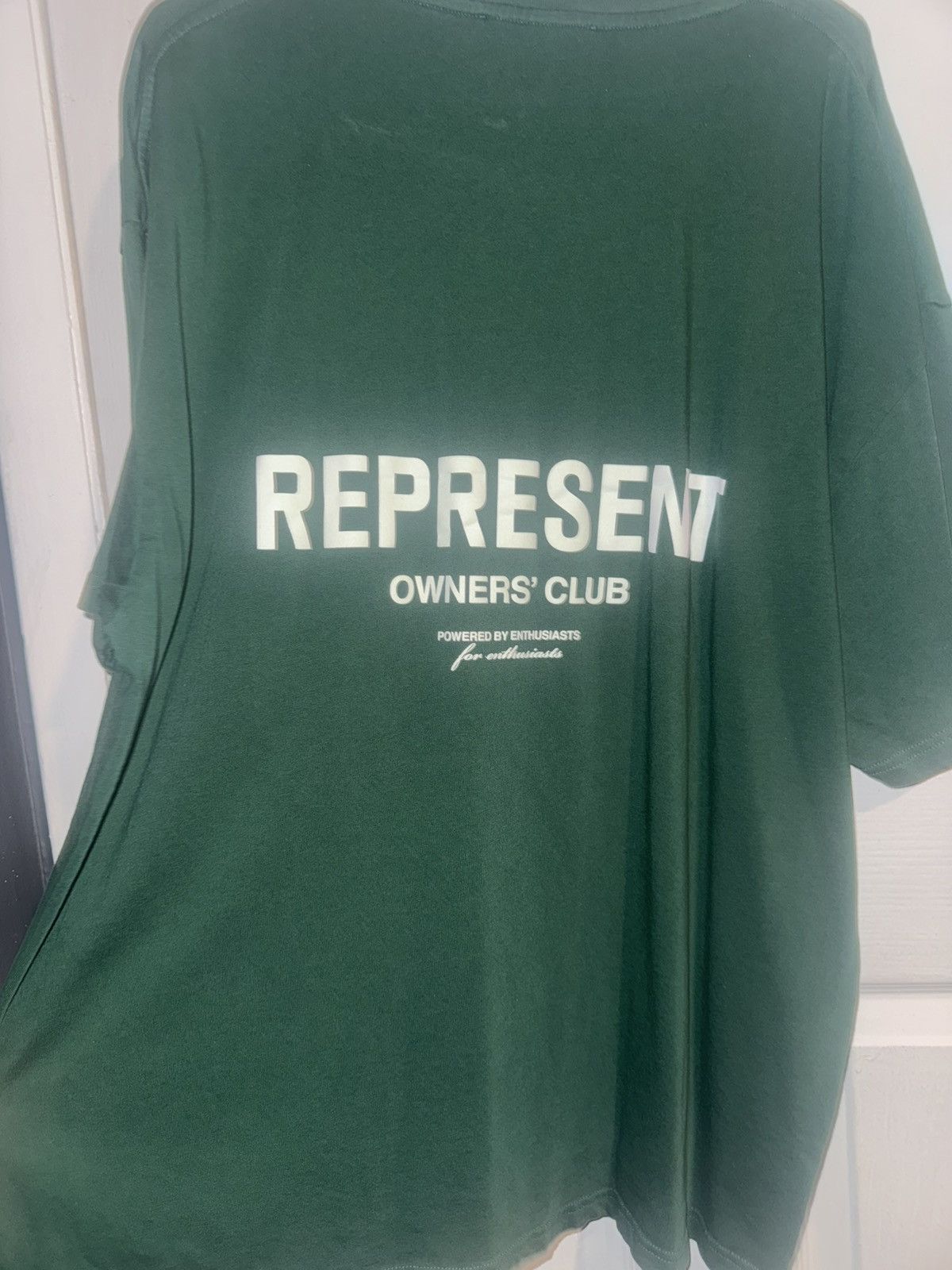 Represent Clo. Represent Owner's Club T Shirt Green 2XL Size US XXL / EU 58 / 5 - 2 Thumbnail