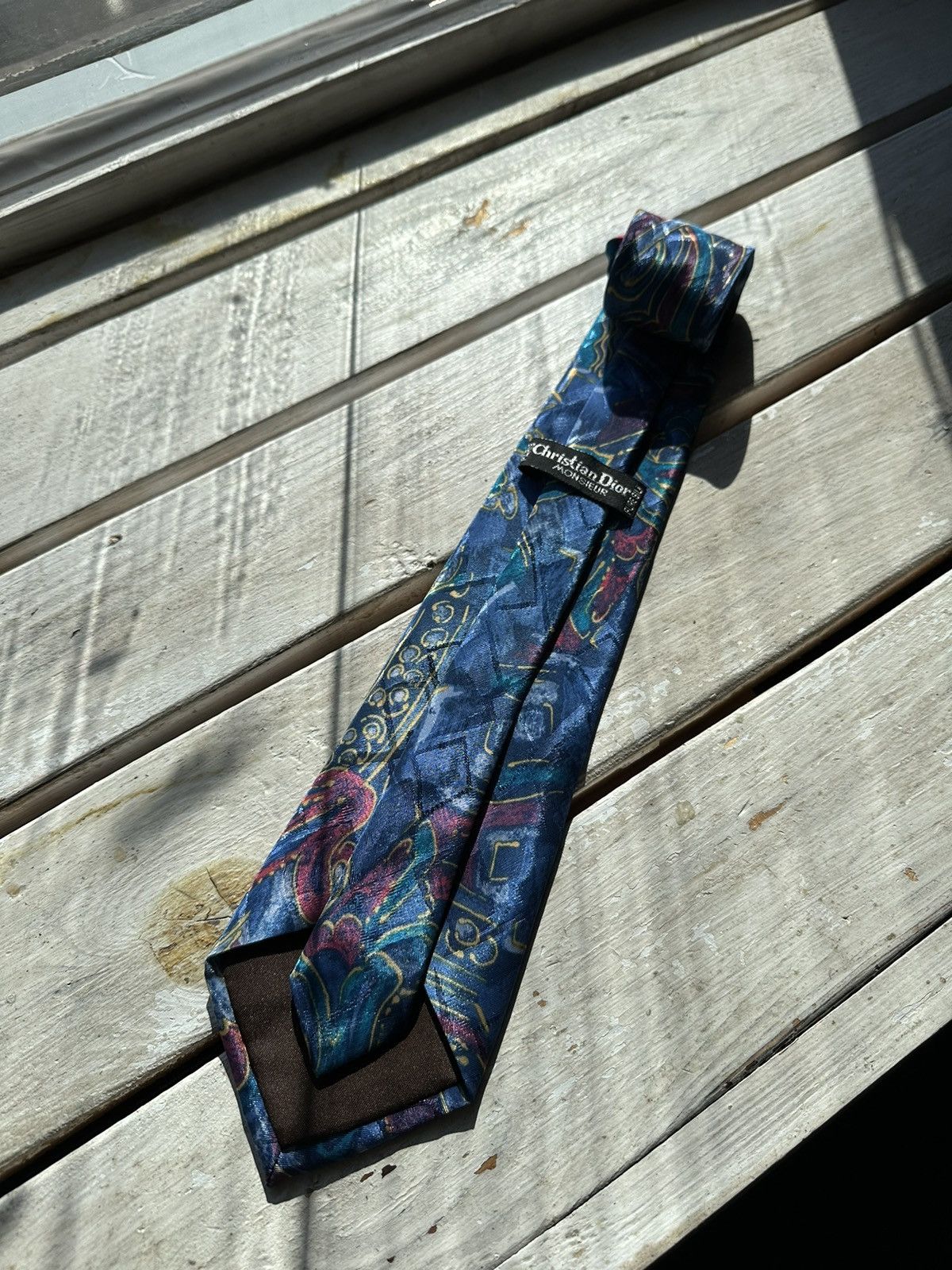 Christian Dior Monsieur ARCHIVE 🚨CHRISTIAN DIOR Tie monogram GRAY rare monsieur Size ONE SIZE - 1 Thumbnail