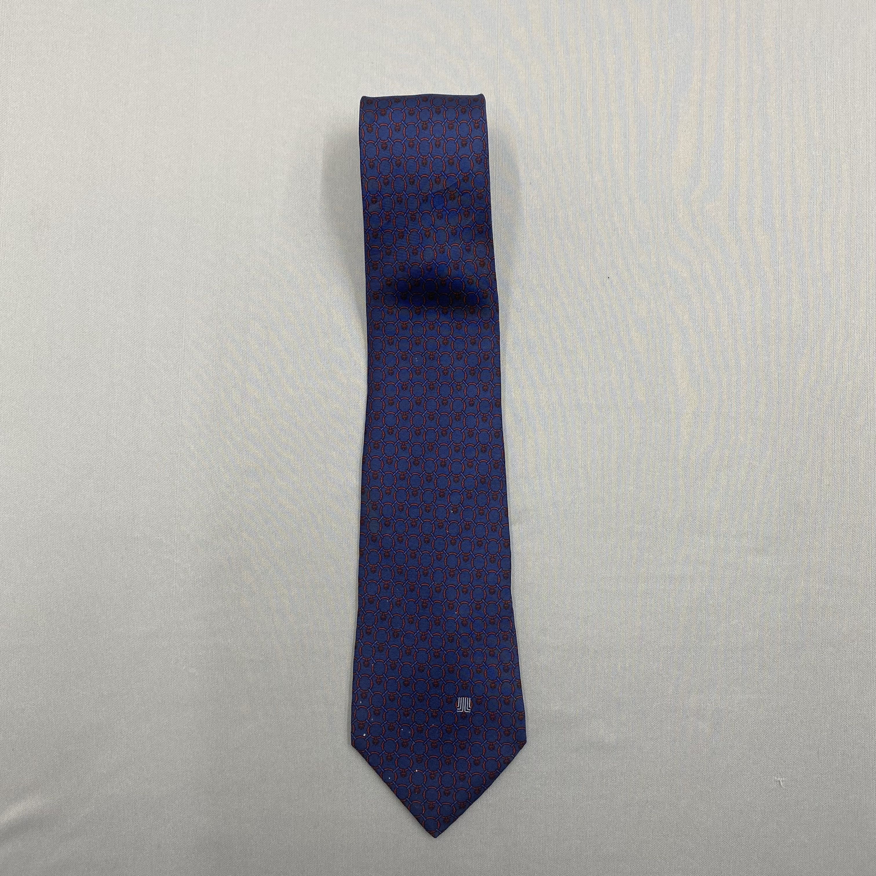 Lanvin Vintage Lanvin SILK Necktie Cravate Pure Silk Neck Tie Size ONE SIZE - 3 Thumbnail