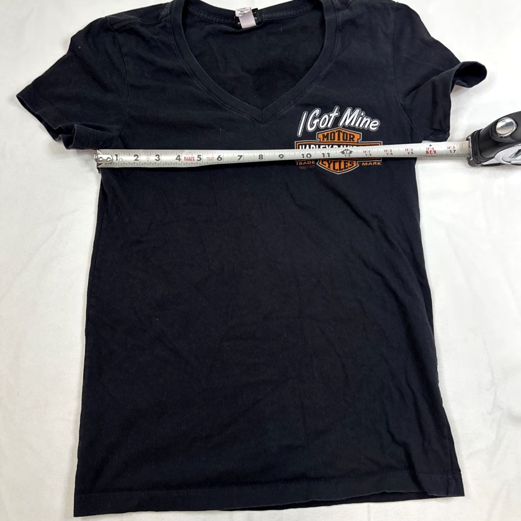 Harley Davidson Harley-Davidson T-Shirt Women’s Small Black "I got mine" Space Coast FL"} Size S / US 4 / IT 40 - 4 Thumbnail