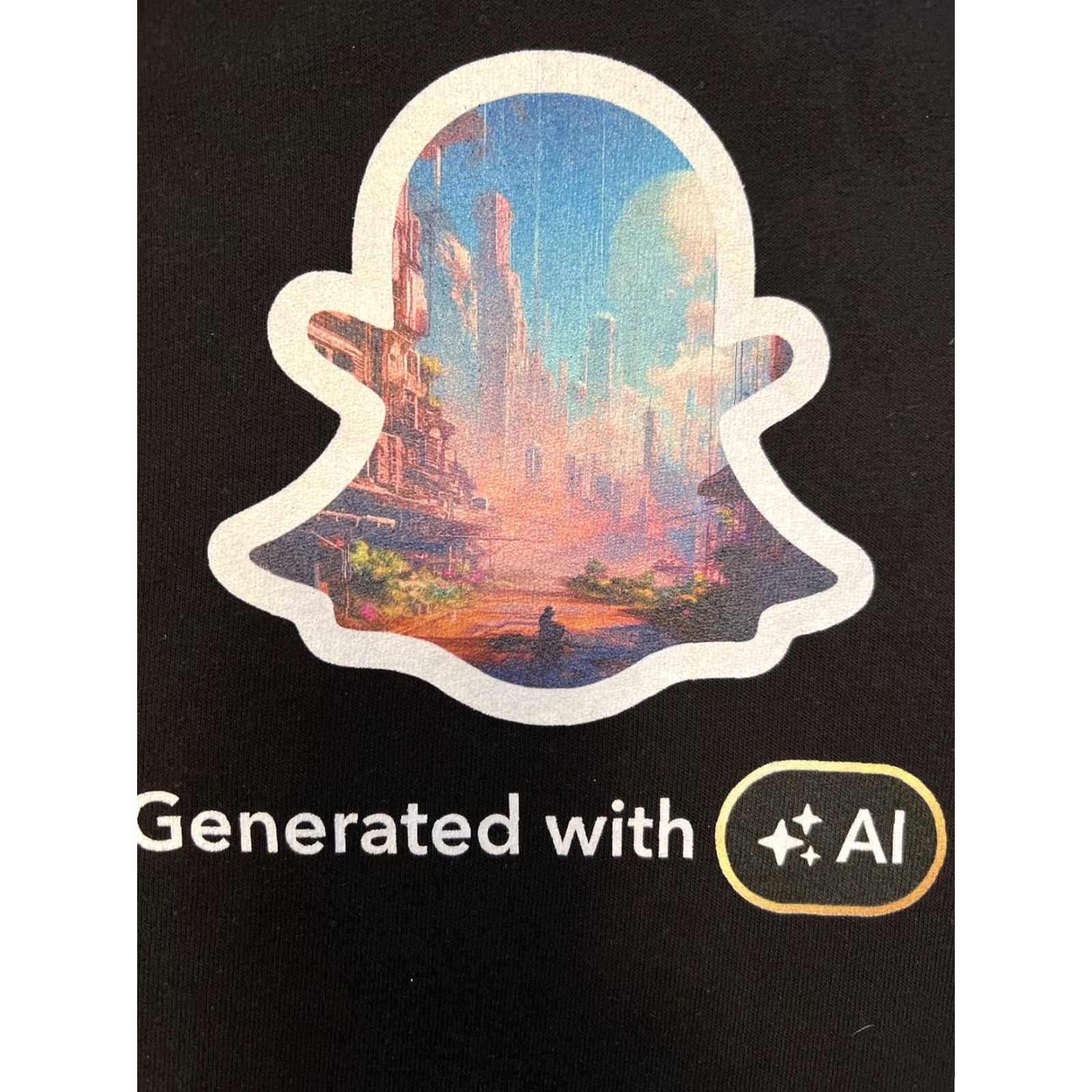 Vintage VINTAGE Snap Snapchat Official Employee Issued ‘Generated With AI’ Sweatshirt Hoodie XL Size US XL / EU 56 / 4 - 2 Thumbnail