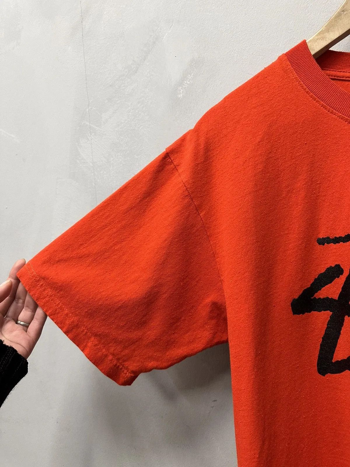 Vintage T-Shirt Red Vintage Stussy Bart Simpson Faded USA Y2K Size US M / EU 48-50 / 2 - 5 Thumbnail