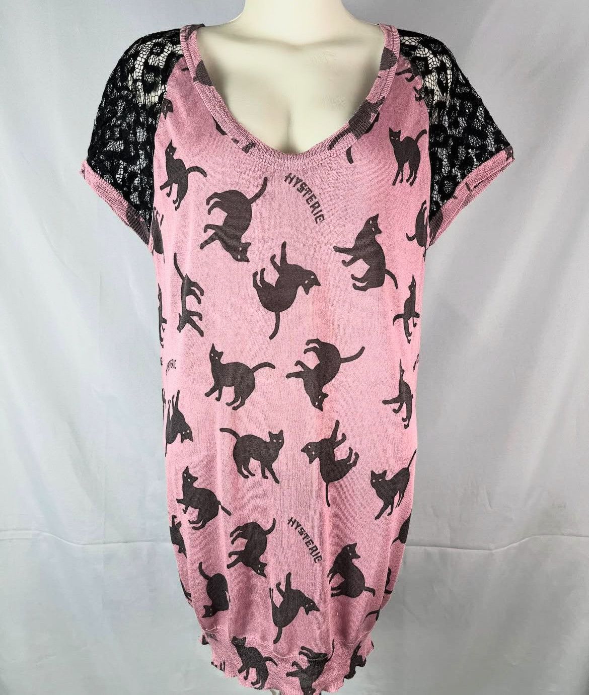 Hysteric Glamour 2000s Hysteric Glamour Cat Sillhouttes Sleeves y2k Lgb Size US XS / EU 42 / 0 - 2 Thumbnail