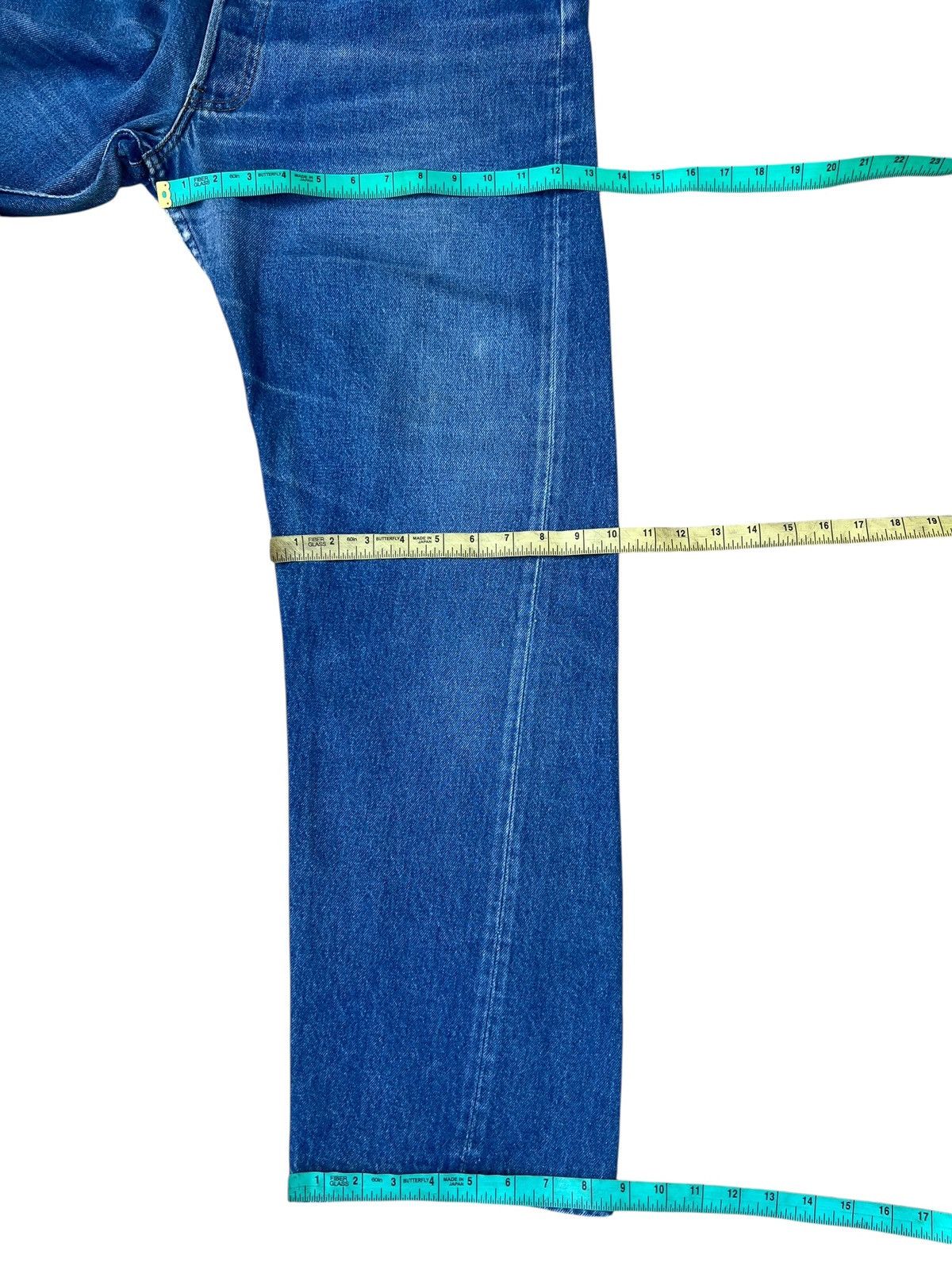 Levi's Vintage 1980s Levi’s 501 Fade Blue Denim Jeans Made in Usa Size US 37 - 5 Thumbnail