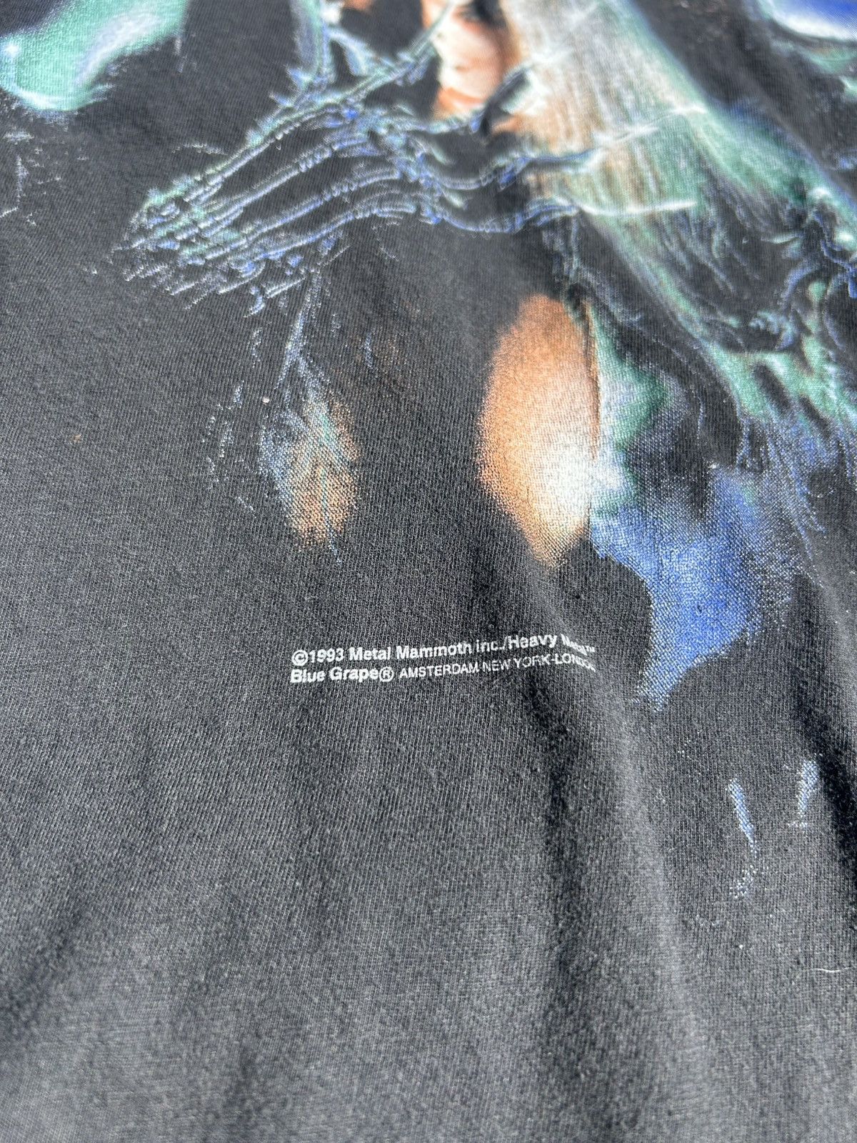 Vintage Rare Vintage 1993 Heavy Metal Magazine Shirt Size US XL / EU 56 / 4 - 3 Thumbnail