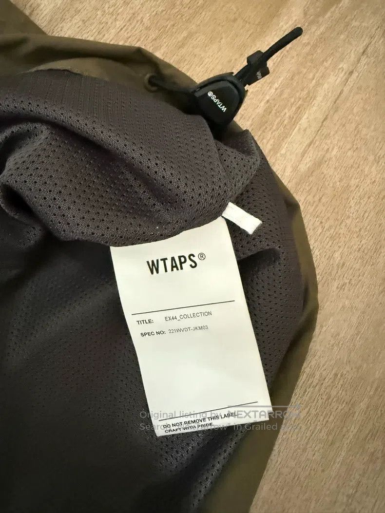 Wtaps Wtaps Military green sport jacket Size US XL / EU 56 / 4 - 5 Thumbnail