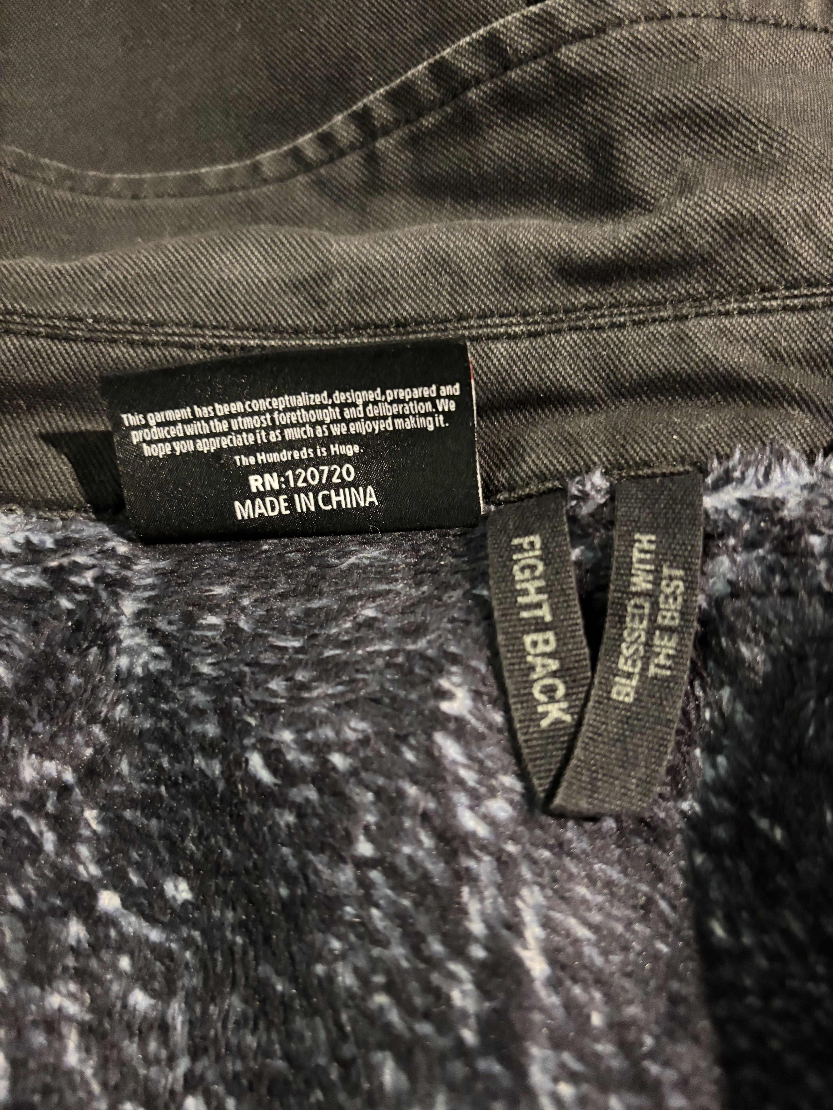 The Hundreds x Never Made Black Canvas Jacket Francisco Reyes Jr Size US XXL / EU 58 / 5 - 12 Thumbnail