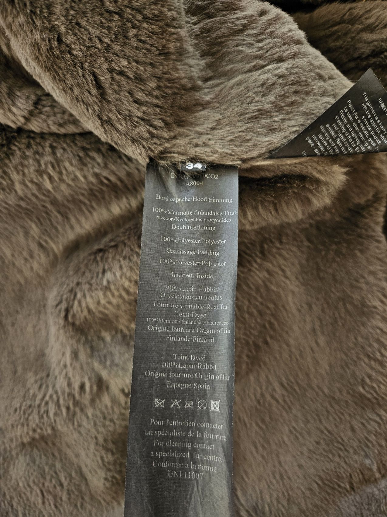 Yves Salomon Rabbit/ Raccon fur parka Size US M / EU 48-50 / 2 - 21 Thumbnail