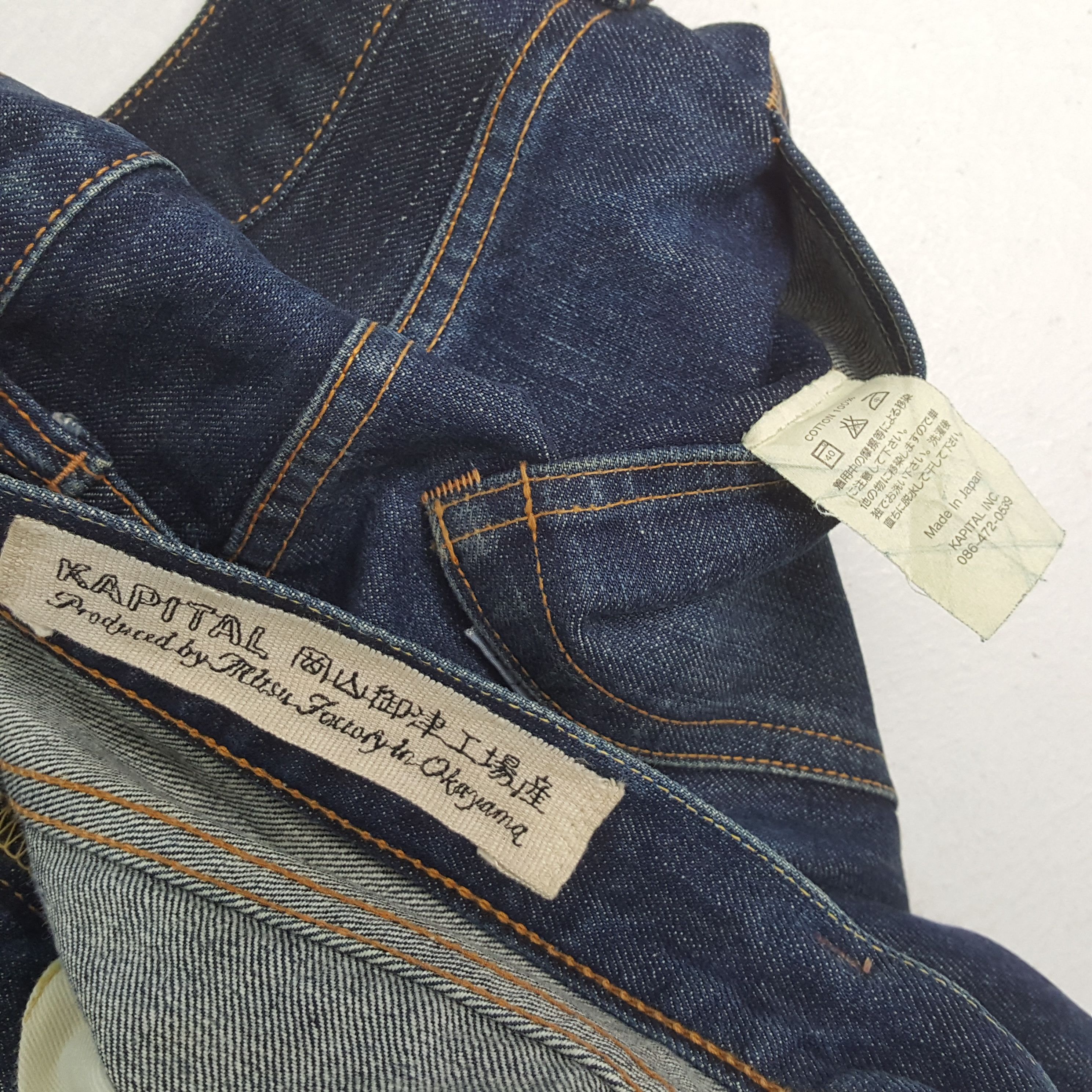 Japanese Brand × Kapital × Vintage Vintage KAPITAL Japanese Fashion Brand Rare Design Jeans Size US 30 / EU 46 - 14 Thumbnail