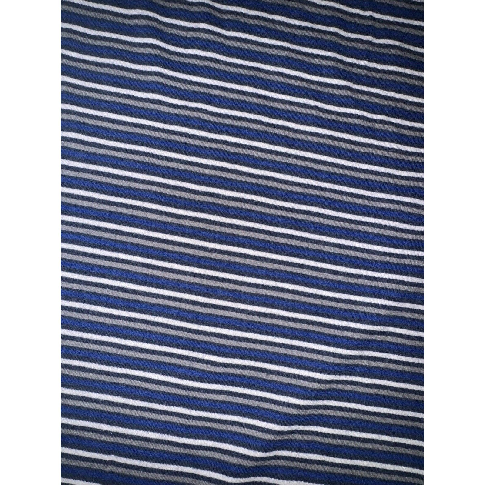 Brixton × Vintage Brixton Stripped T-Shirt Navy Blue Large 20x27 Size US L / EU 52-54 / 3 - 3 Thumbnail