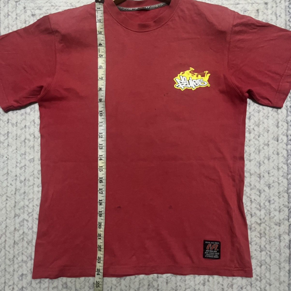 Santa Cruz Skateboards Rare Distressed Vintage No Rules Skateboard Backhit Tees Size US XS / EU 42 / 0 - 13 Thumbnail
