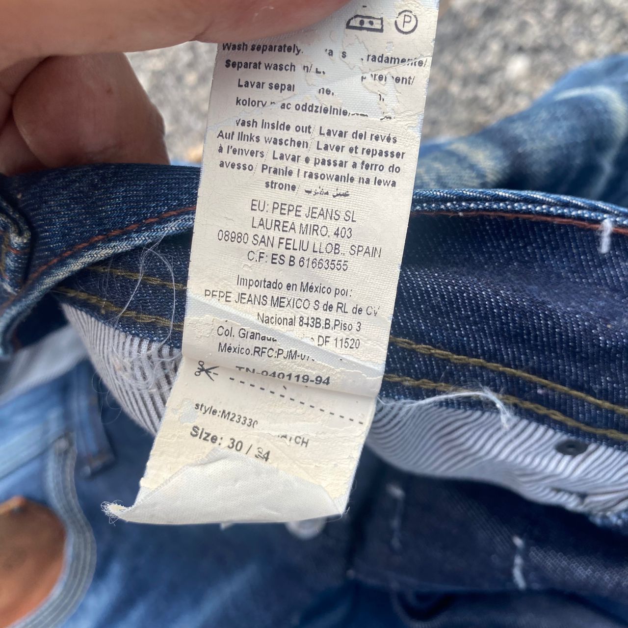 Pepe Jeans 💥Best Offer💥Vintage Pepe Jeans Rockers Riot Tour Denim Size US 32 / EU 48 - 17 Thumbnail