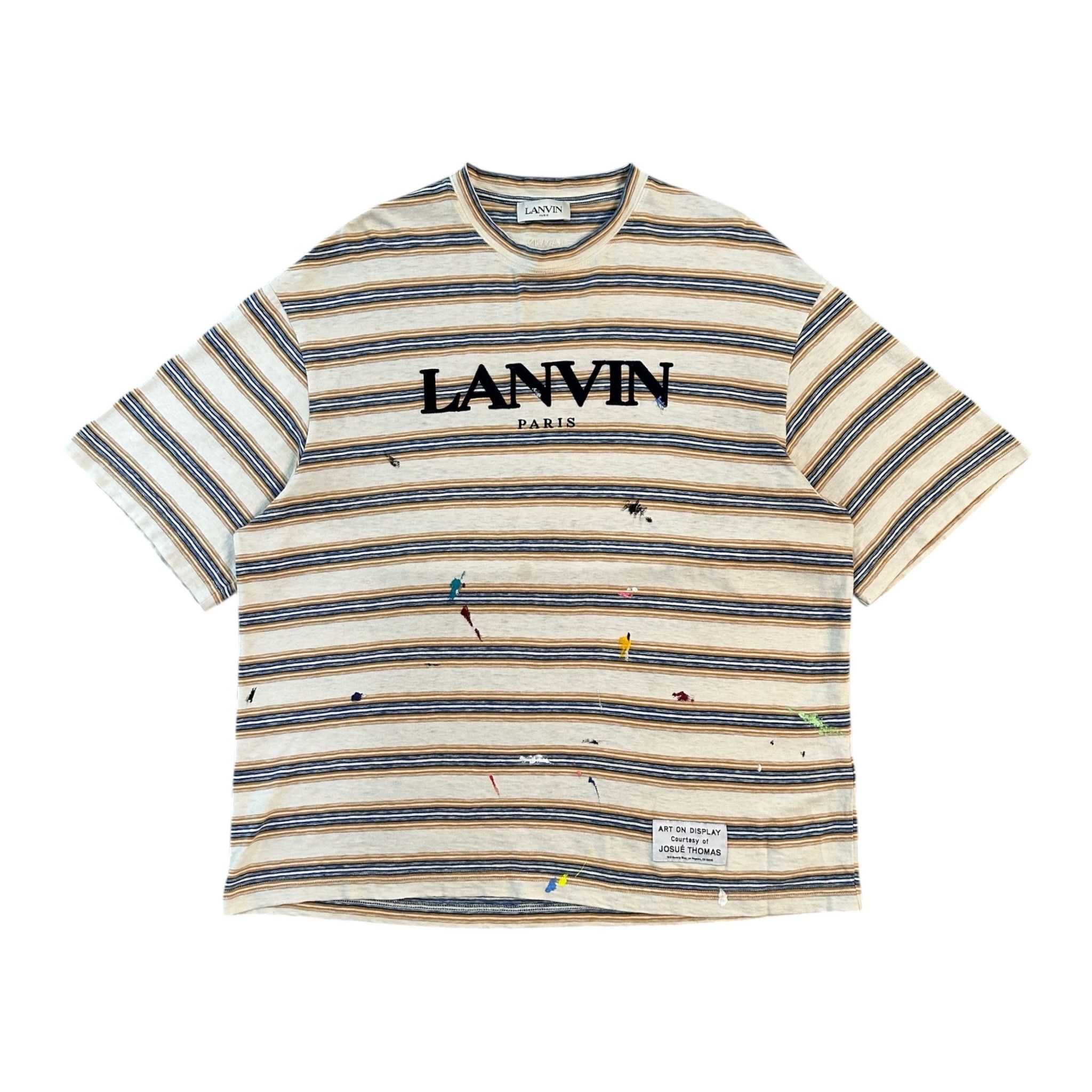Lanvin LANVIN Men T-Shirts TS0115 J17110 Black | Grailed