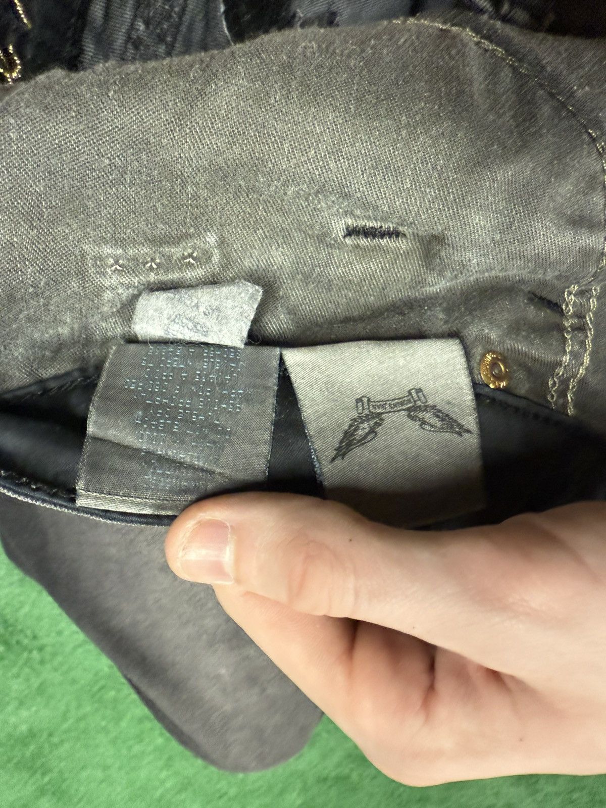 Robins Jeans Black robin jeans with the wings Size US 36 / EU 52 - 8 Thumbnail