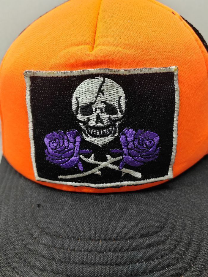 Vintage Vintage Skulls Trucker Hat Cap Size ONE SIZE - 3 Thumbnail