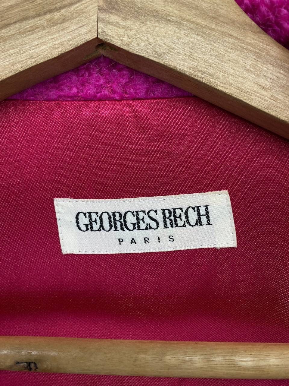George Vintage George Rech Paris Wool Coat Jacket Size L / US 10 / IT 46 - 7 Thumbnail