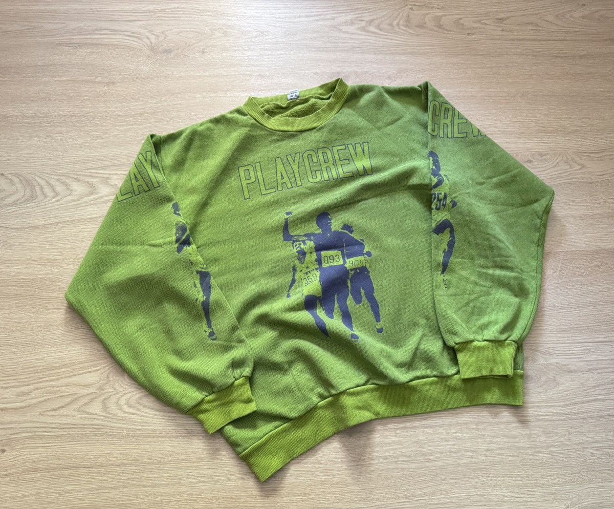 USA Olympics Vintage 90’s Play Crew USA Olympic Games Sweatshirt Size US L / EU 52-54 / 3 - 1 Thumbnail