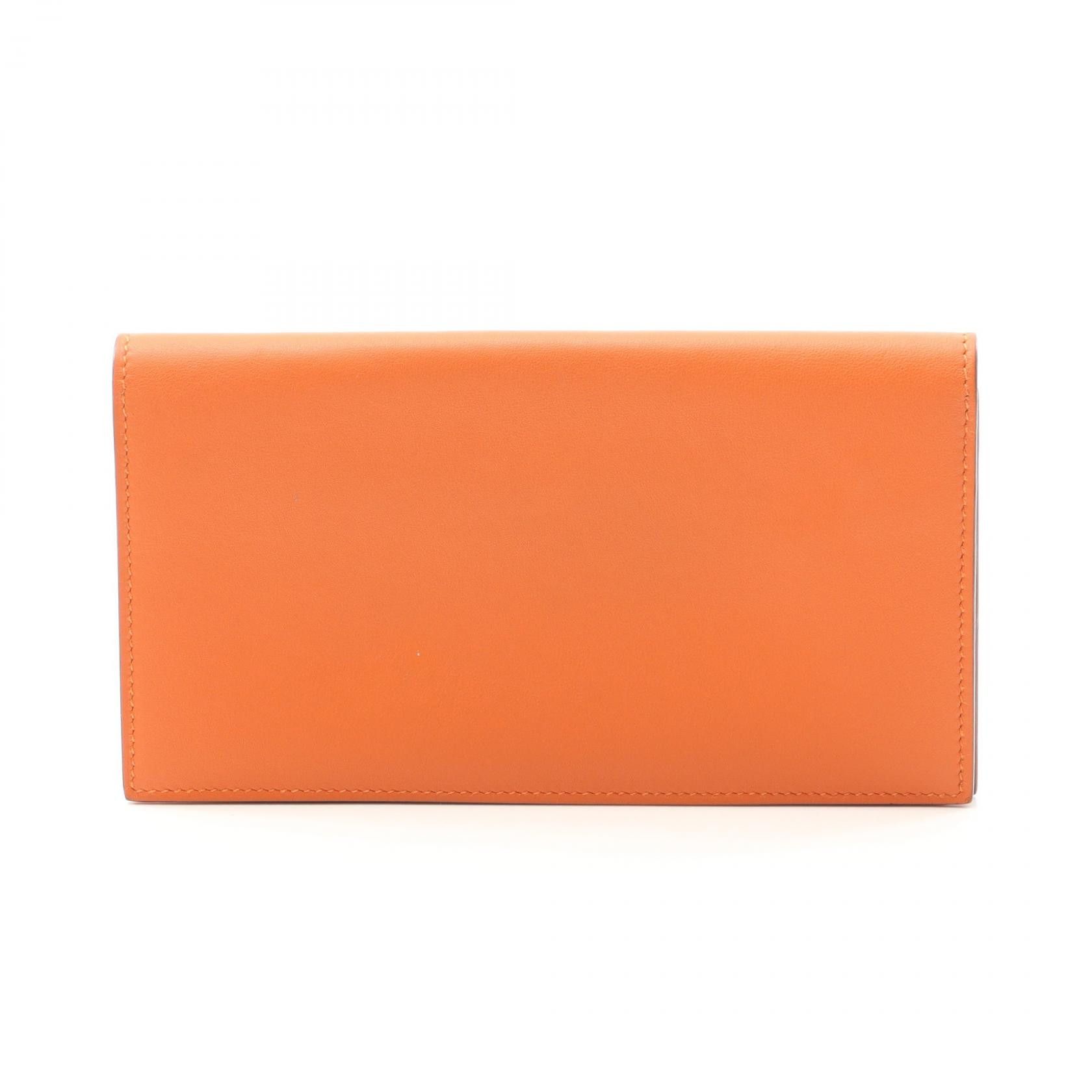 Hermes Hermes Citizen Twill Swift Long Wallet Leather Long Wallet Stamp W (2024)