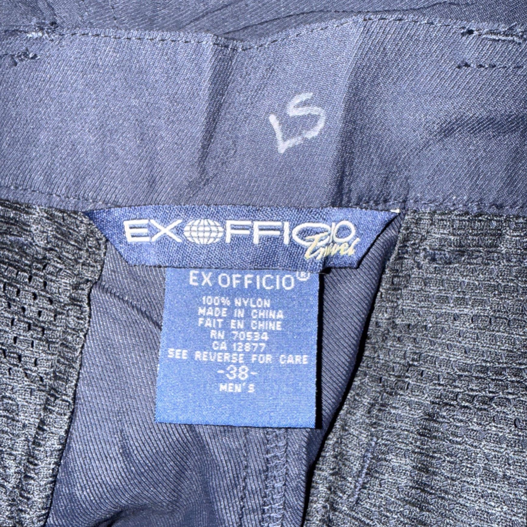 ExOfficio NWT Exofficio Travel Navy Blue Nylon Pants Mens 38x30 Size US 38 / EU 54 - 5 Thumbnail