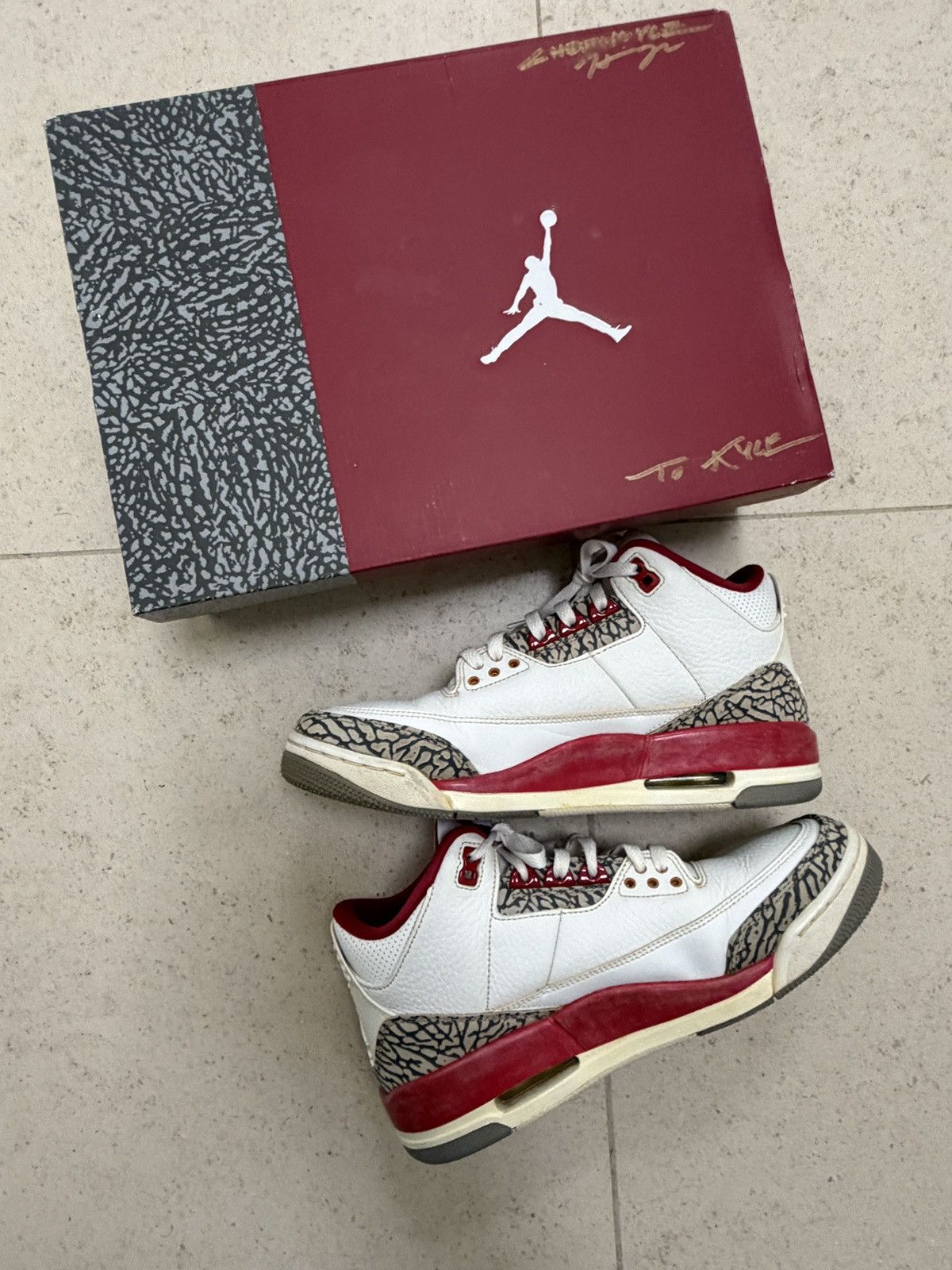 Jordan Brand Jordan 3 - custom by LeChef Studio 9.5us Size US 9.5 / EU 42-43 - 5 Thumbnail