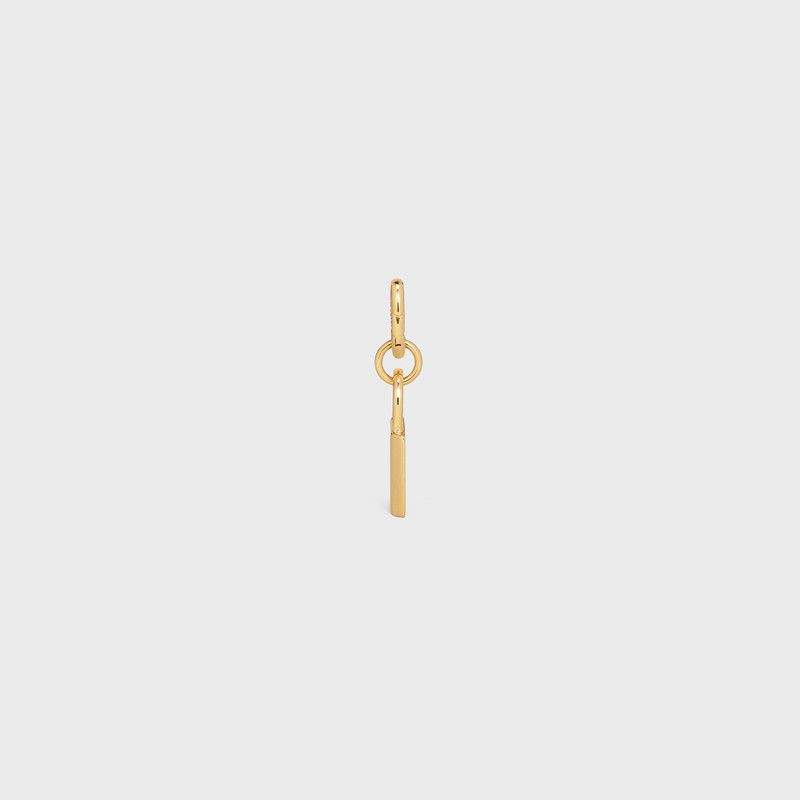 Celine o1bcso1str0326 49G616BRA Size: OS / Padlock Charm in Gold Size ONE SIZE - 4 Thumbnail