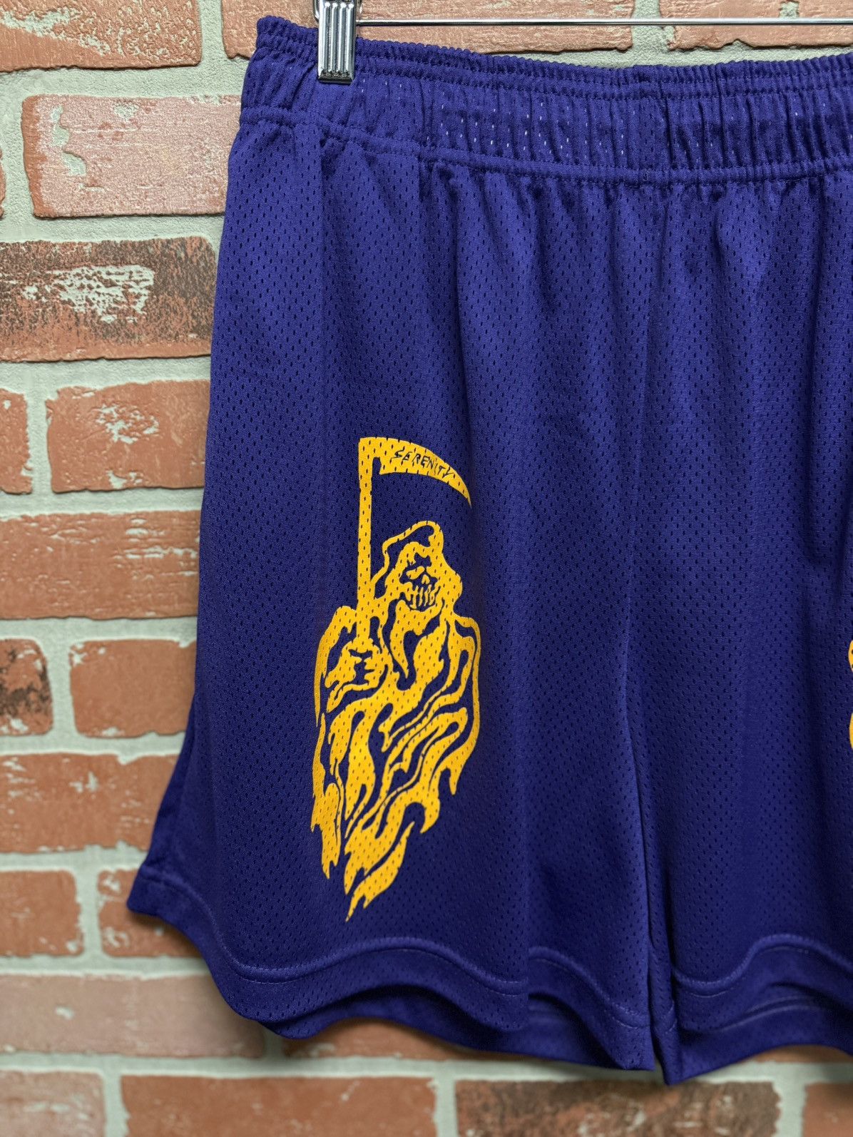 Eric Emanuel × Warren Lotas Eric Emanuel x Warren Lotas Mesh Shorts Purple Size XXL Size US 32 / EU 48 - 4 Thumbnail