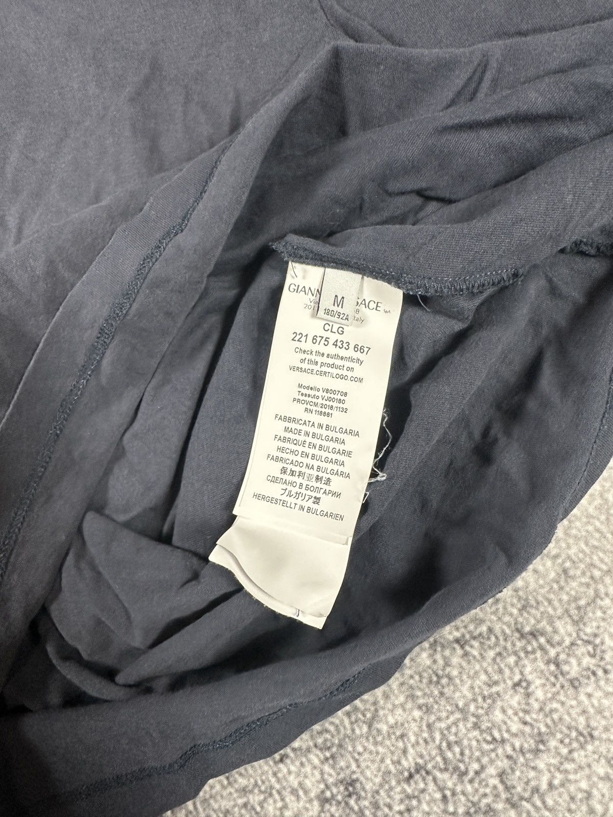 Versace Jeans Couture Vintage Versace Jeans Couture Polo Streetwear Opium Rare Size US M / EU 48-50 / 2 - 4 Thumbnail
