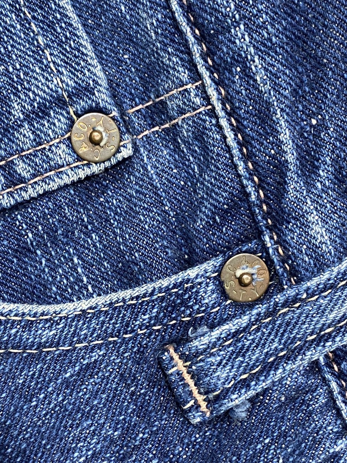 Sugar Cane × Toyo Enterprises Sugar Cane - Okinawa Special Denim Selvedge Jeans Size US 29 - 11 Thumbnail