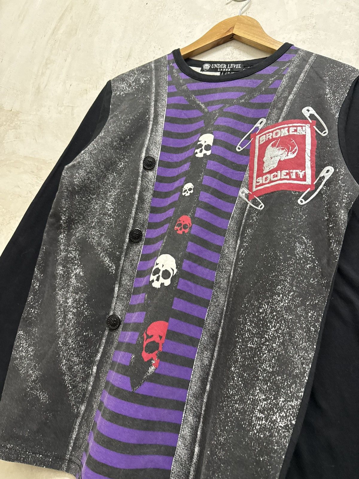 Seditionaries Under Level Hell Muslin Punk Bondage Shirt Size US M / EU 48-50 / 2 - 3 Thumbnail